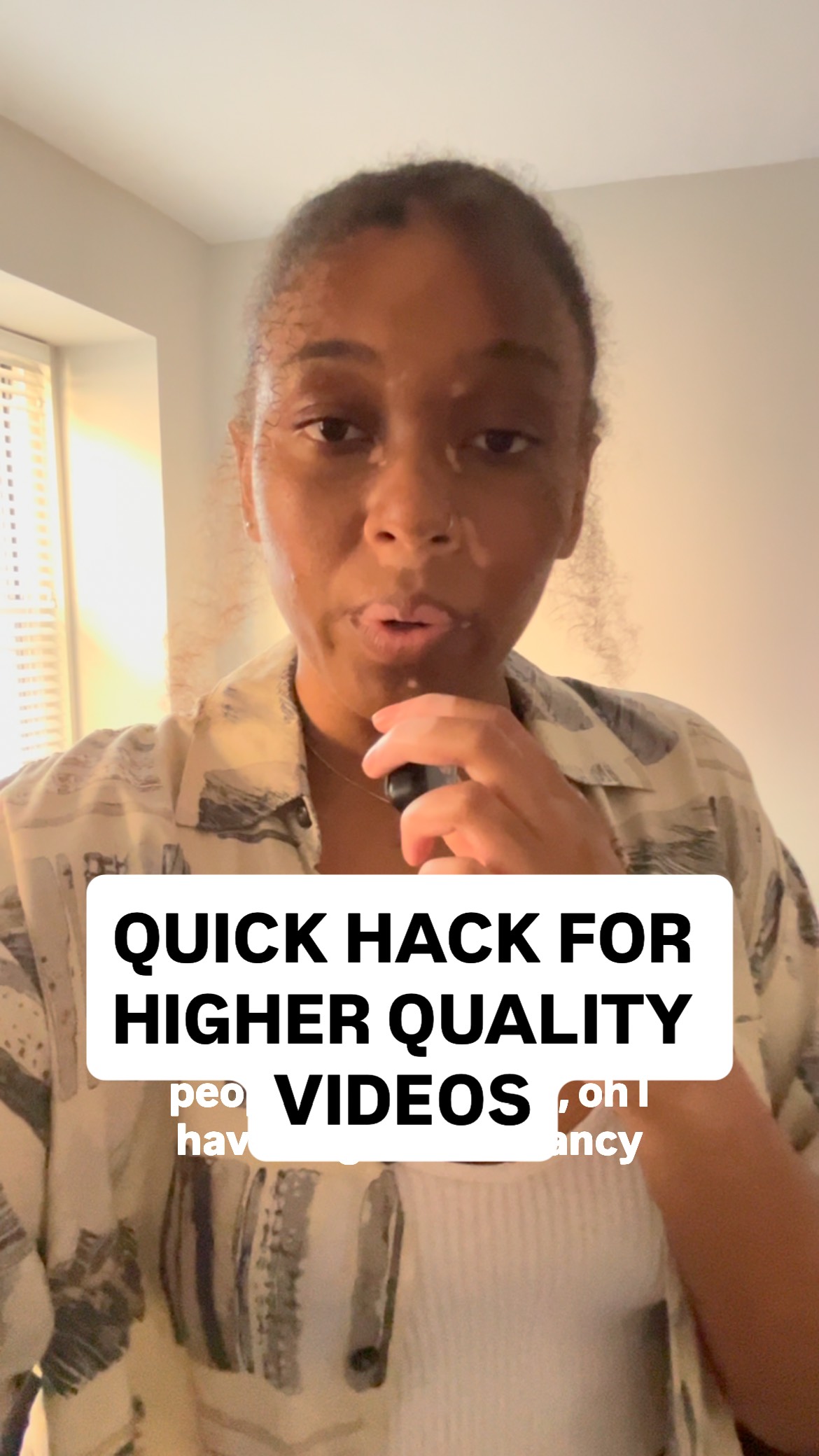 If you want higher quality videos just using your phone camera then youâll want to go to settings>camera> recording>4k at 24fps. This will give your videos a more cinematic feel. If you also get a nice mic and use consistently good lighting, thatâll immediately improve your content.
Alrighty, cheers.
#filmproduction #branding #marketing #socialmediahacks