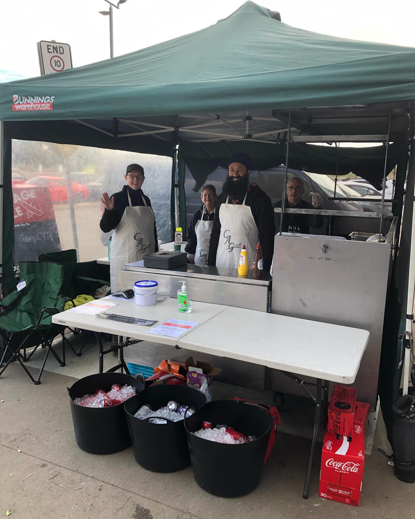 Come and get a sausage!