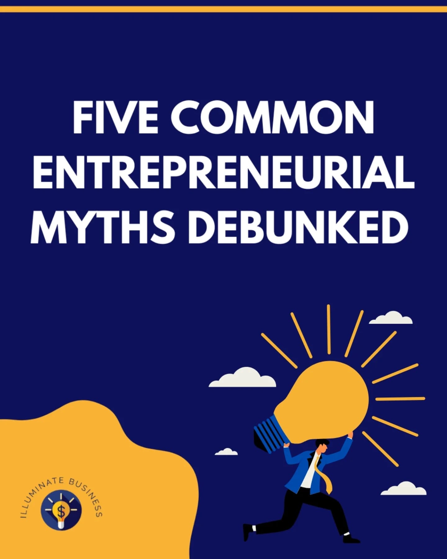 Five common entrepreneurial myth debunked to help you on your journey as an entrepreneur!
#InvestSmart #TeenInvestor #StartInvesting #InvestSmart #TeenInvestor #StartInvesting #illuminatebusiness #nonprofit #investing #investeen #investteentheultimateteeninvestmentguide #teen #ultimate #investment #invest #guide #teenauthor #best #sell #link #release #nonprofits #nonprofitsofinstagram #career #workshop #business #businessteens