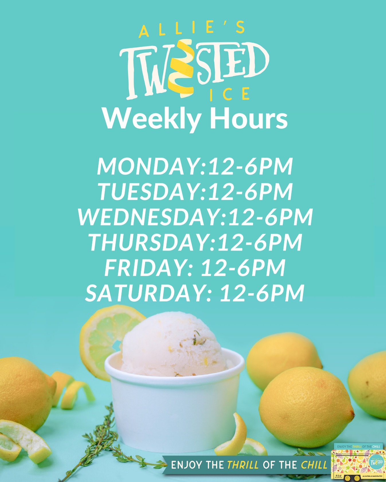 All week, we’re scooping 💕🍧🍨
