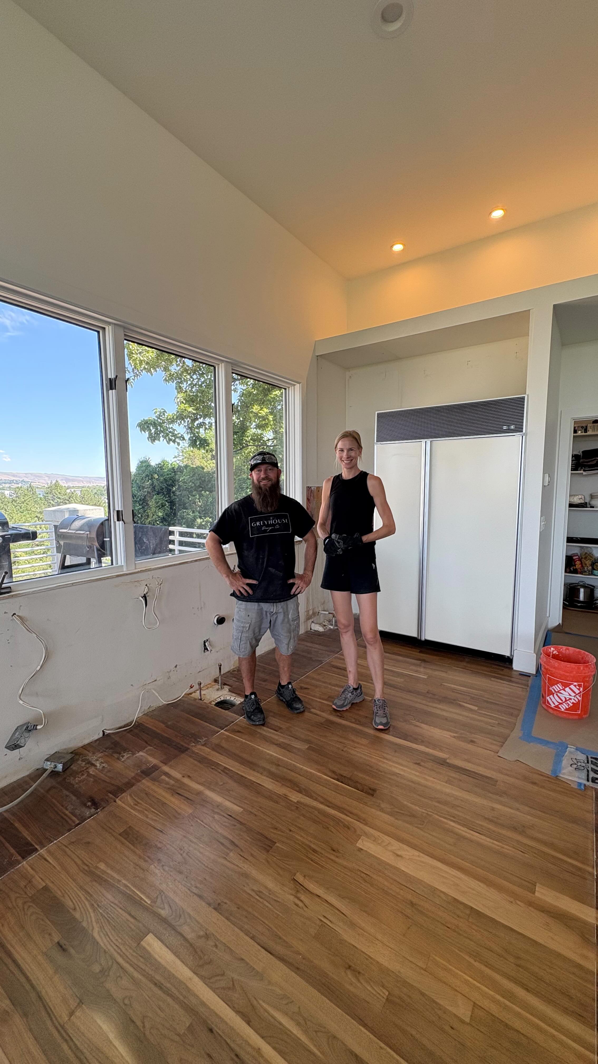 Greyhouse is at it again! We've kicked off demo on the most incredible kitchen and primary bath remodel at House on the Hill project. I cannot wait until you see the finishes - this home is truly one of kind and the design reflects that!! Sabina and I pitched in on demo for this one and let me just say... I respect what the guys do, this is HARD work 😂 stay tuned for allll the pretty things going in over the next couple of weeks!
#boiseinteriordesigner #boisegeneralcontractor #boiseremodel #boise #remodel #beforeandafter #demolition