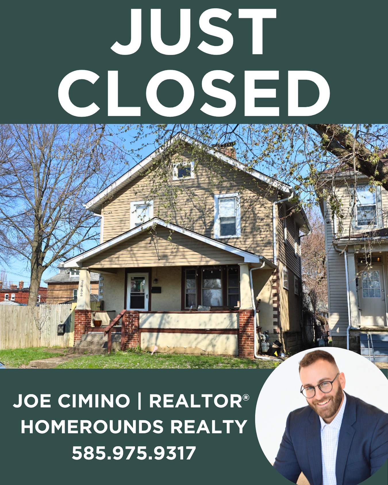 Just Closed! 🏡🔑
Excited to share that my client just closed on this gem in Old North Columbus—and it’s not just a home, it’s an investment. 💼📈
He knew exactly what he wanted. We saw it once, recognized the potential immediately, and got the deal done. No overthinking, no dragging feet—just a smart move in a strong neighborhood.
Here’s to building wealth through real estate, one door at a time. 🏘️
Thinking about doing the same? Let’s talk.
#JustClosed #ClintonvilleRealEstate #InvestmentProperty #ColumbusRealEstate #JoeCiminoRealtor #HomeRoundsRealty #BuyAndHold #SmartMoves