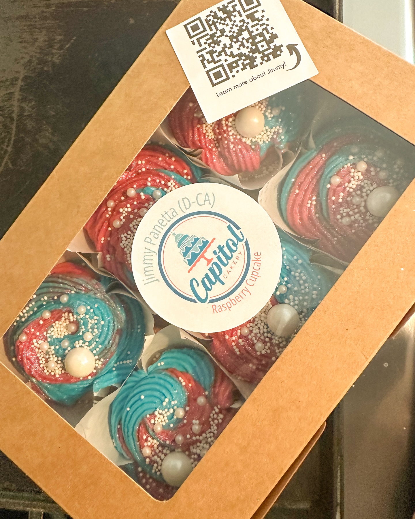 How cute are these gender reveal cupcakes?! A client reached out from the East Coast wanting to send his parents and sister, who live here locally, some cupcakes to surprise them with the news. After working with him we landed on my Jimmy Panetta cupcakes because 1.) they’re my best-selling cupcake, and 2.) because the frosting is naturally pink from the raspberries, which means less food coloring and half the work would already be done. I then did a vanilla frosting dyed blue to complement the vanilla in the cake, swirled them together, and topped each with opalescent pearl spray, sugar pearls, and nonpareils.
So, what color do you think the cupcakes were filled with?! Let me know your guess!
•
•
•
•
•
#GenderReveal #Cupcakes #Homemade #HomeBaker #HomeBakery #HomeBusiness #CottageBakery #SmallBusiness #ShopSmall #SupportLocal #WomanOwned #WomanOwnedSmallBusiness #Mompreneur #Solopreneur #VisitDavis #VisitYolo #PoliticsAndBaking