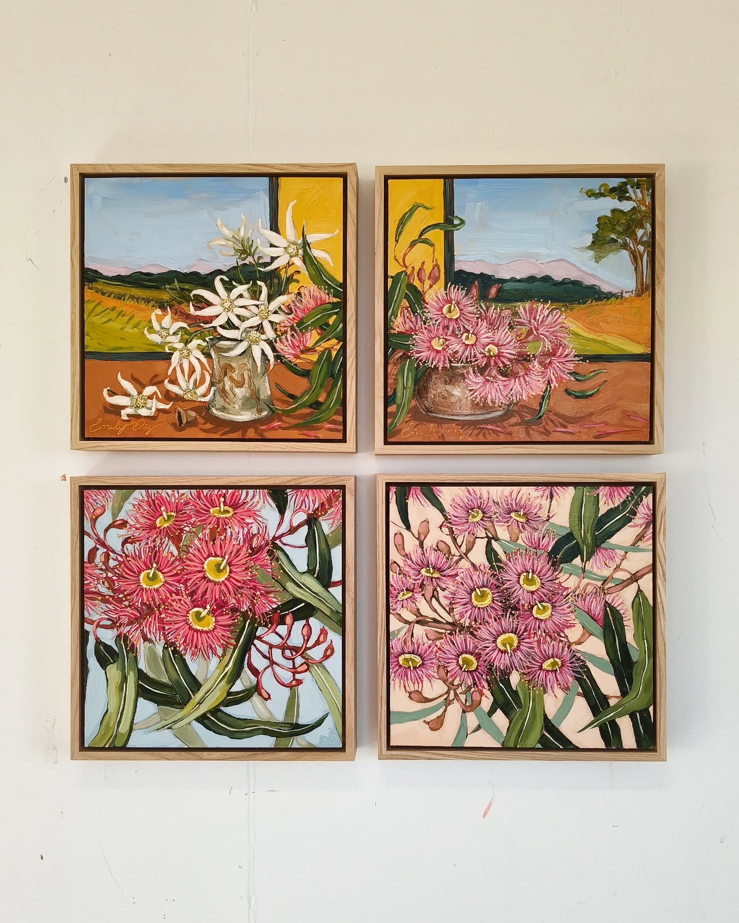 Another series of 4 for 'TINY BEAUTIFUL THINGS'. These ones are titled 'MEMORY TELLS ME' (1-4).
In exciting news, we have nearly finished creating our exhibition catalogue - ready to hit your inboxes this week!
🌼 Online presales start at 7pm AEST this Sunday 20th
🌼 Exhibition doors open on Tuesday 22nd at 10am at Latrobe Art Space
🌼 If you are interested in acquiring groups of 4 paintings, please message me and I will gladly assist
I am so looking forward to releasing this body of work!
Emily x
'TINY BEAUTIFUL THINGS'
July 22 - 29
@latrobeartspace
@katequinnart
@isabellehesketh_
@tinypotsmelbourne
@illyswall
@wavenut
#artshow #exhibition #brisbaneart #brisbaneevents #artgallery #qldartgallery #tinybeautifulthings #brisbaneartist