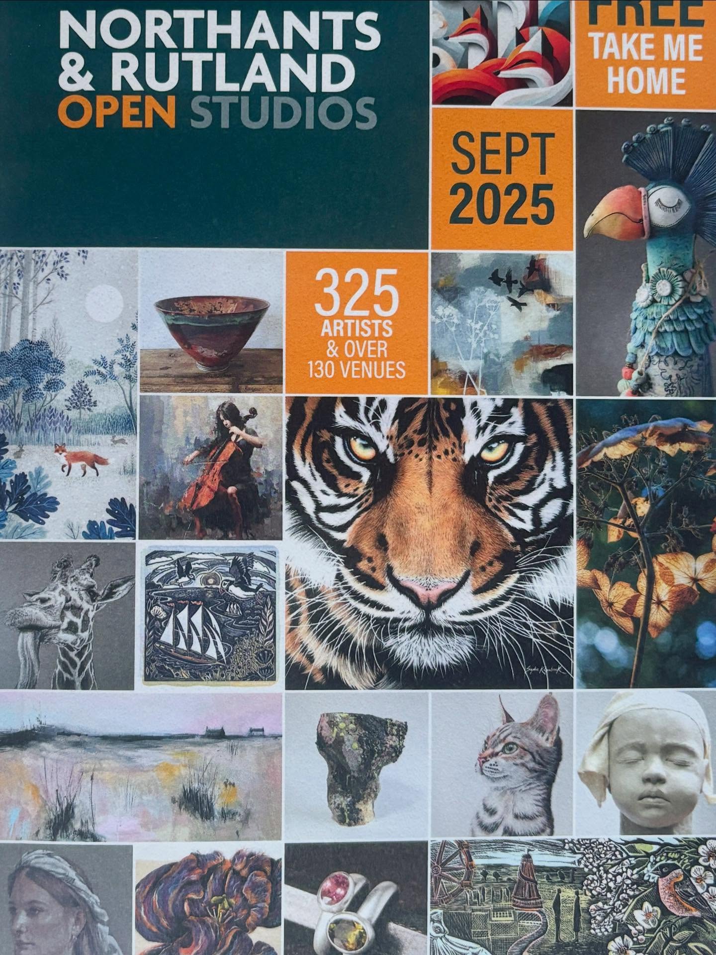 The wait is over and the new Northants & Rutland Open Studios brochure is out now!! This year there’s a fantastic map accompanying the brochure which lists of all the artists involved in opening their own studios, being at pop-up events & exhibiting in over 130 venues throughout September!
I’m delighted to be a part of the ‘Two Venues, Twelve Artists, Limitless Creativity exhibition across both Northampton Museum & Art Gallery and Abington Park Museum from 13th September to 9th November.
There will be the most eclectic art you’ve seen and definitely worth visiting 👌🏼
@northantsrutlandos
@northamptonshoe
@abingtonmuseum
@westnorthants
@louisecrookendenjohnson
@markcurtishughes_art
@kittydinners
@darkbloomcollective
@jackastburywoodwork
@therunningpheasantuk
@70jeanne
@helenlopezsculptures
@jolesleyglassart
@sam_brockway
@luminitaprints
#northantsandrutlandopenstudios #northants #northantsartist #northamptonshire #northants #muddystilettosnorthants #northampton #lamporthall