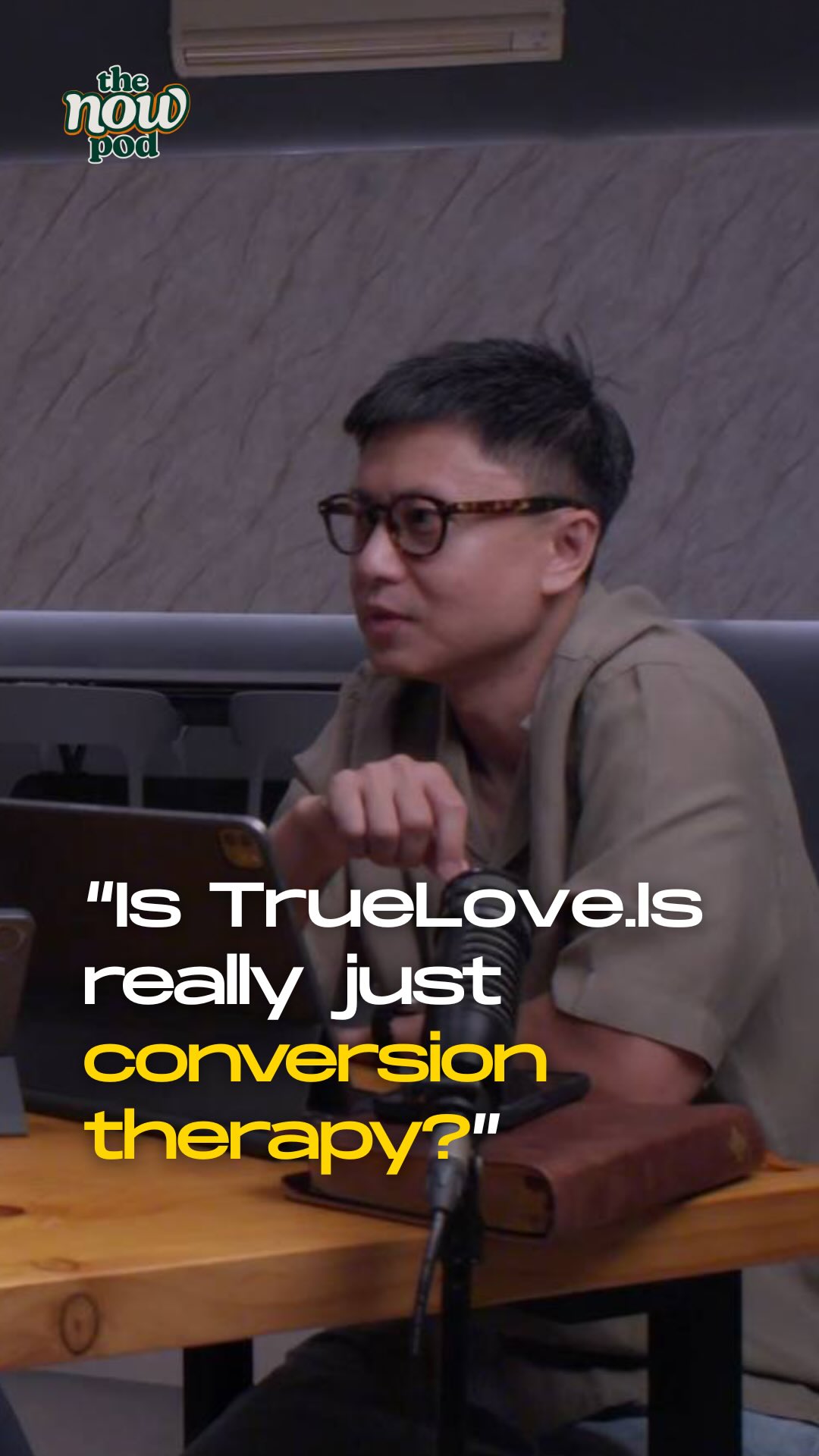 Is TrueLove.Is really just conversion therapy? Ps. Norman clarifies the true ministry and intentions of TrueLove.Is and who it is for 🤍 Watch the full podcast if you haven't ➡️ #linkinbio