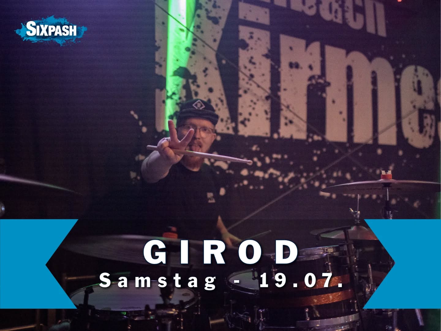 Let's to, Girod! Wir freuen uns auf Euch und ne fette Party am Samstag! Seid am Start!