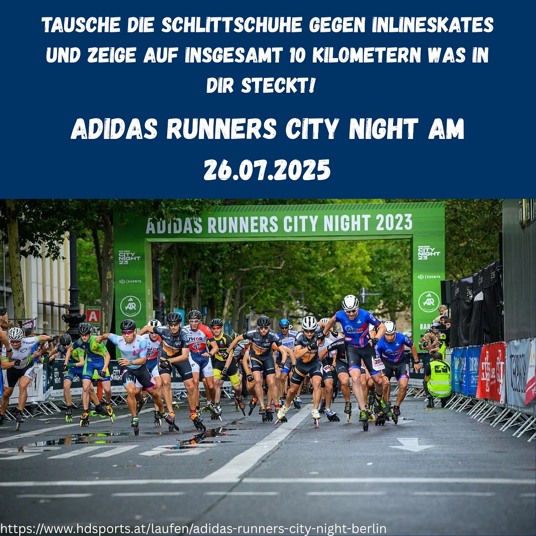 Wir haben noch ein paar freie Startplätze! Skate mit uns durch Berlin - bei der Adidas Runners City Night!
#unitedonice #fürdiewertedeslebens #adidasrunnerscitynight