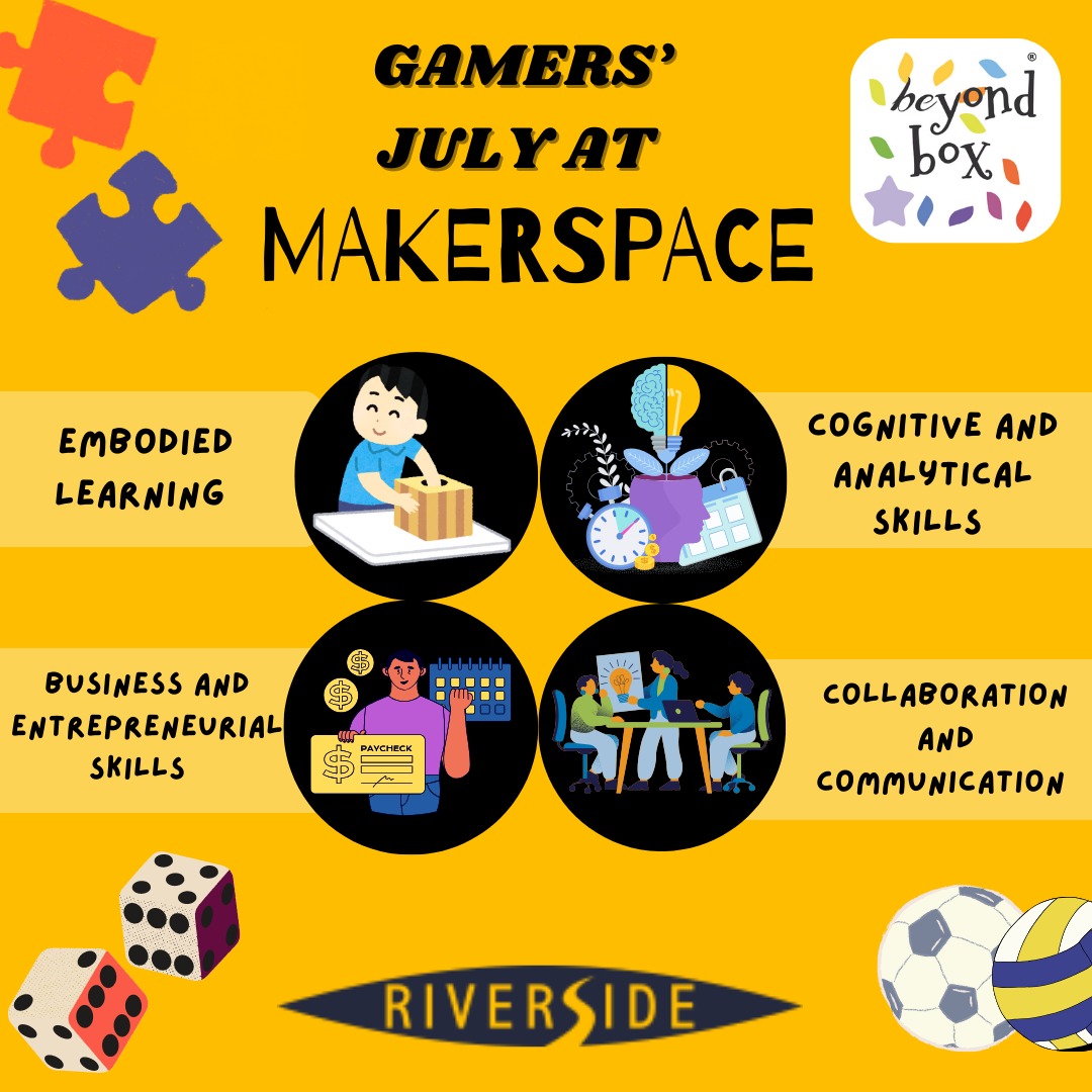 🎮 Gamers' July at Makerspace sparks real learning through real doing.
From coding and collaboration to pricing and play, Makerspace is where ideas turn into action.
🧠 Thinking smart
💼 Earning wise
🤝 Working together
✋ Learning by making
Because at Makerspace, kids don’t just learn—they create their future. 🚀
Post Credits: @interstellar_3153
#MakerspaceMagic #GamersAtMakerspace #BeyondBox #FutureReadyKids #LearnByDoing #MakerMindset #STEAMskills #riversideschool #Ahmedabad