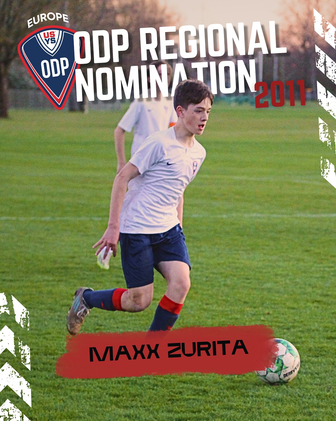 Congrats to Libby, Jimmy, Kilean, Liam, Emmett, Oliver, Maxx, and Lincoln on their 2011 ODP Regionals nomination! Well done!
____
#odp #ussoccer #usys #odpeurope