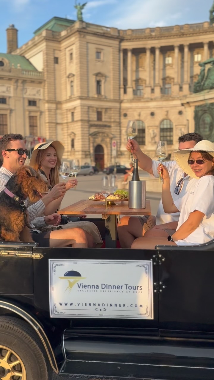 🍷✨ Vienna Dinner Tours – Wine Tasting in Motion ✨🚗
Experience Vienna like never before!
Join our top-rated evening tour and glide through the city in elegant vintage-style e-cars while enjoying a curated Austrian wine tasting.
🧀 Paired with gourmet bites
🎶 Set to the sound of Viennese melodies
🌇 Ride past Vienna’s most iconic sights
Ideal for couples, friends, or anyone looking for a stylish night out in the city.
⚠️ Limited seats – book now via the link in bio!
#Stephansdom #Schönbrunn #BelvederePalace #Hofburg #Staatsoper #RathausWien #MuseumsQuartier #Karlskirche #KunsthistorischesMuseum #Naschmarkt #Ringstraße #Volksgarten #WienerRiesenrad #AlbertinaMuseum #RingToursVienna