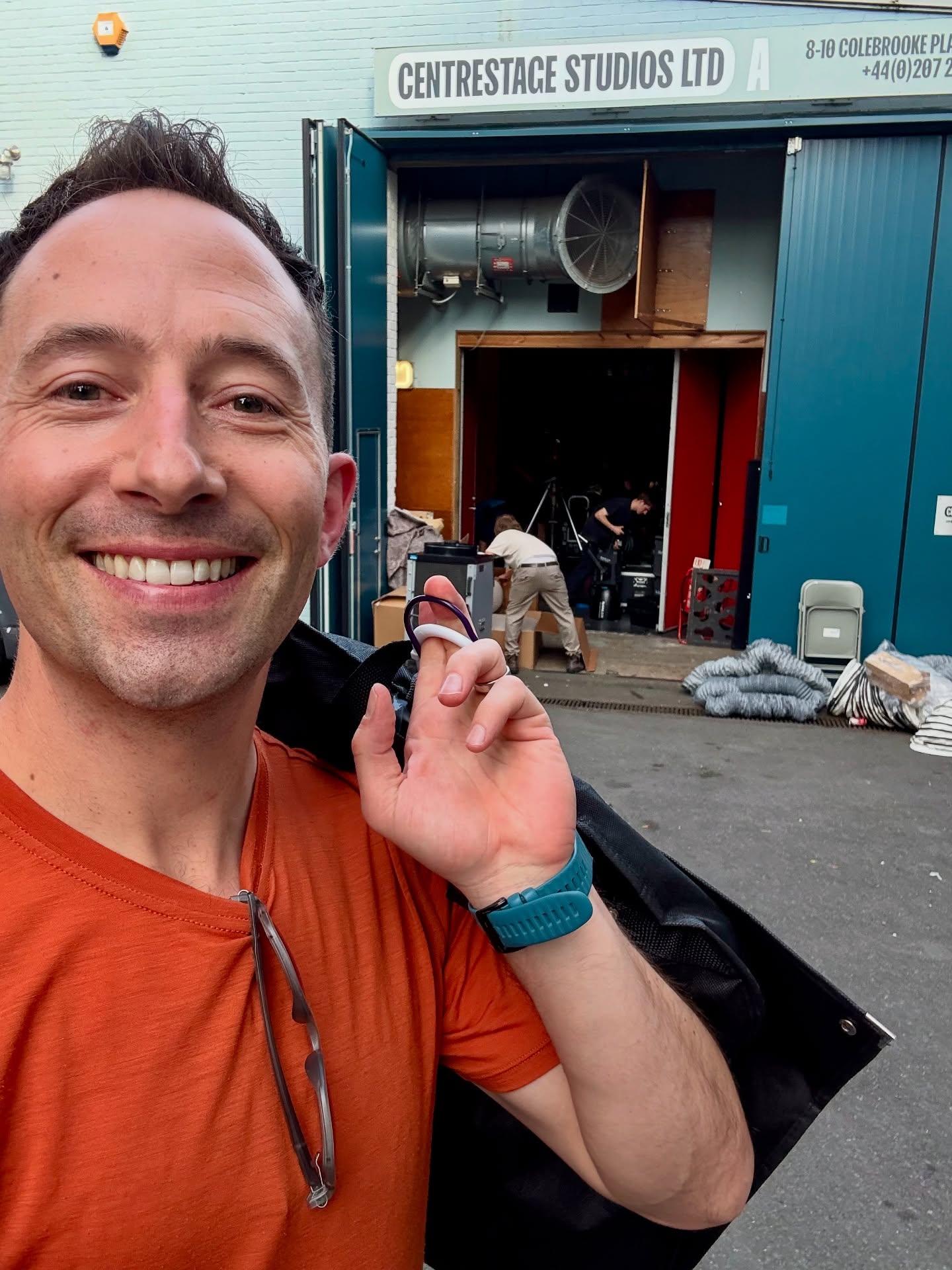 Film project! 🎬 @centrestagestudios @glassonionfilms #keephusslin