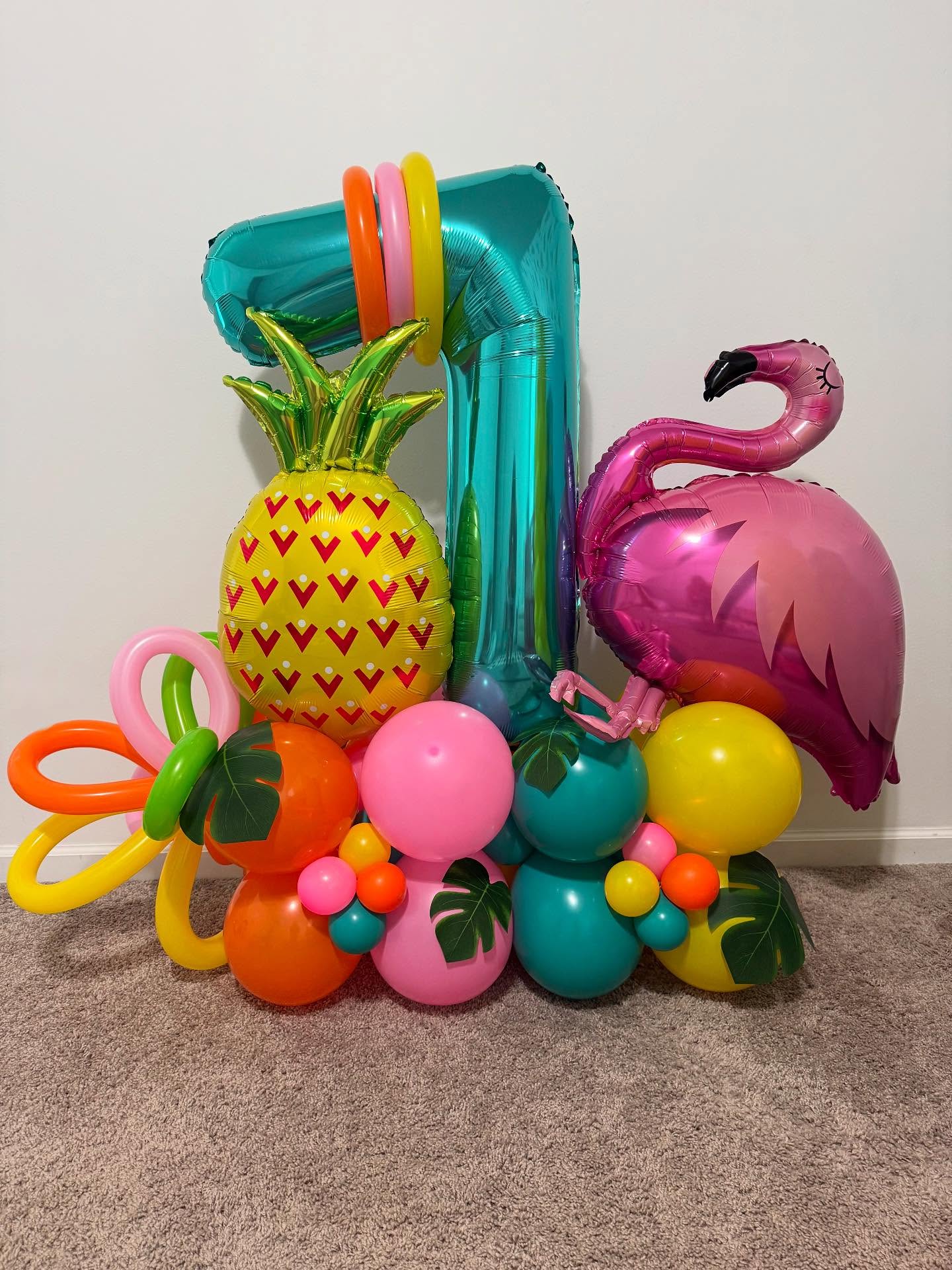 ☀️ Pool parties are the best kind of parties in July and this tropical theme is perfect for the occasion! 🌴
Balloon stacks like this one add a vibrant, fun touch to any birthday and are fully customized to match your party theme. 🍍🦩
🎈 Let’s make your next celebration pop! DM to book!
#huntsvilleballoons #balloongarland #balloonartist #balloonstack #huntsvillealabama