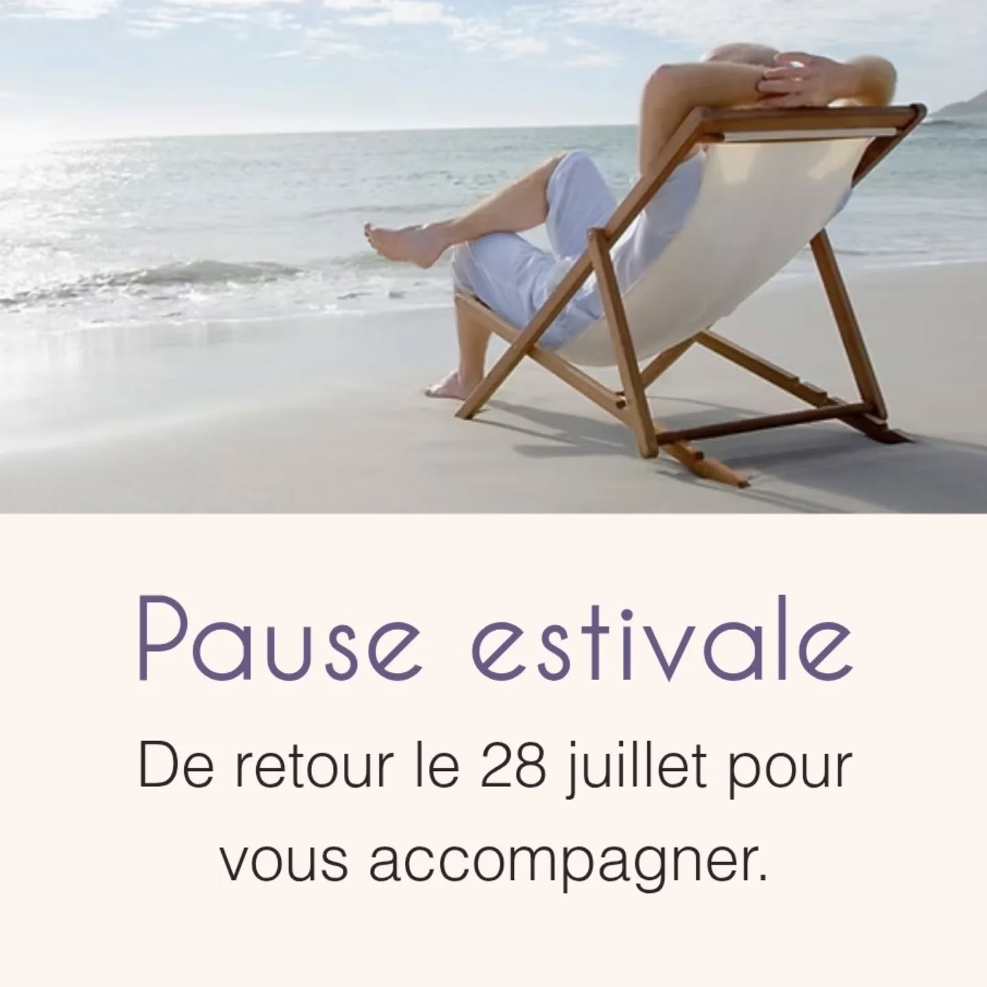 🍉🍒 Vacances d'été !!
Je dois reconnaître que ce début d'année a été assez challengeant pour mon activité d'art-thérapie et ateliers créatifs :
🙄 Beaucoup d'idées, trop peu d'énergie pour les réaliser, des moments de doutes sur la direction à prendre, des questions existentielles...
🛤️ Et puis un jour, en faisant preuve de patience, on se rend compte que finalement on avance quand même, à petits pas. Dans un inconfort total, certes, mais nécessaire pour faire la lumière.
🔮 Je sais que cette pause estivale à mi-parcours me fera le plus grand bien pour infuser les messages que j'ai récemment reçus, les besoins que j'ai reconnus et les rêves qui me sont apparus.
🍀 Je vais donc couper, déconnecter, disparaitre de la vraie vie quelques temps et savourer la chance que j'ai d'être aussi bien guidée.
De belles choses sont à venir 💫
En attendant, je vous souhaite un très bel été rempli de douceur et de bénédictions.
#arrtherapie #artcoaching #ateliercreatif #pauseestivale #vacances2025 #therapieholistique #créativité #pleineconscience #etresoi #developpementpersonnel #spiritualité #therapeuteholistique #pouvoircreateur