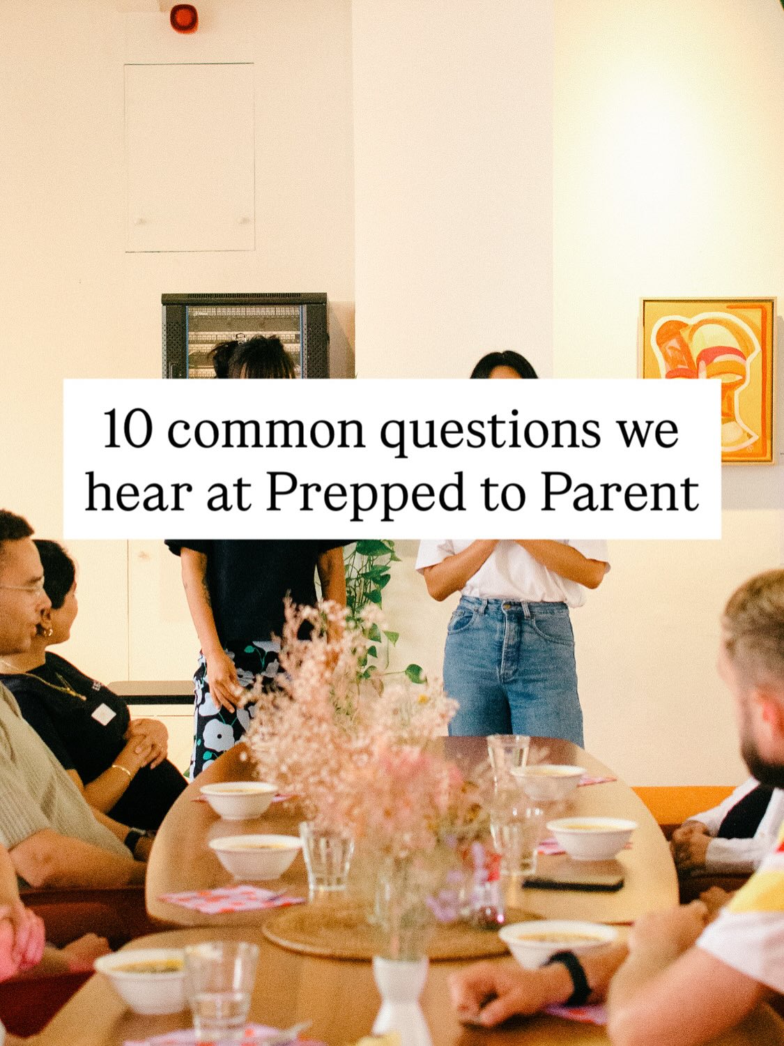 We get a lot of questions during Prepped to Parent!
Not just the cute onesies kind of questions…
The real ones.
The ones that keep you up at night.
The ones people are often too afraid or embarrassed to ask.
This is what we talk about in Prepped to Parent:
the honest, raw, practical conversations about birth, postpartum, mental health, relationships, navigating the Dutch system and more!
Fall groups are filling up → Come get prepared. For real.
What questions are on your mind?