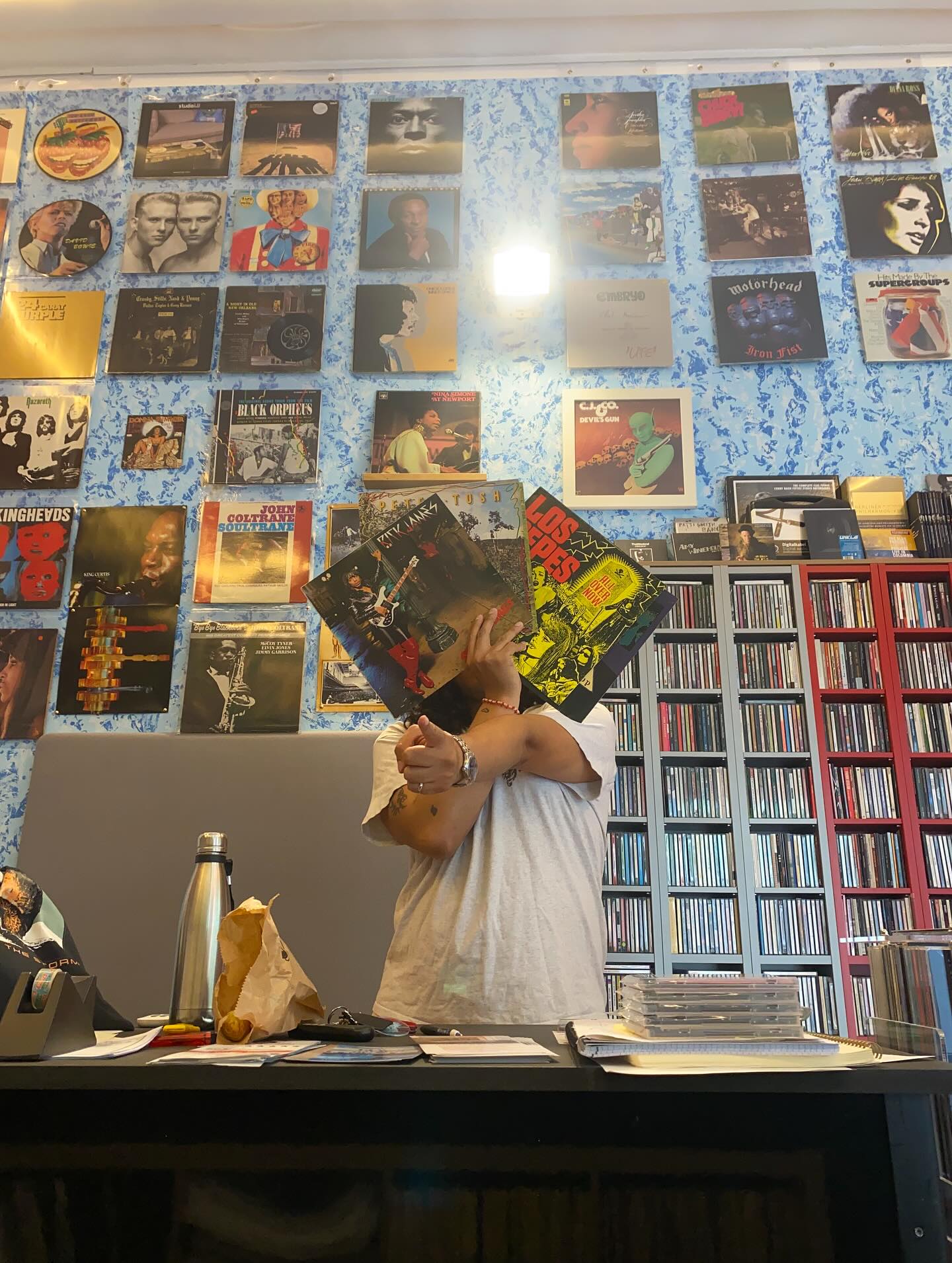 Forgot to do a post on Wednesday because I found these 4 and got too excited to use the internet. Come by for funk, punk, and maybe and ice tea!
Also, check out my breakfast.