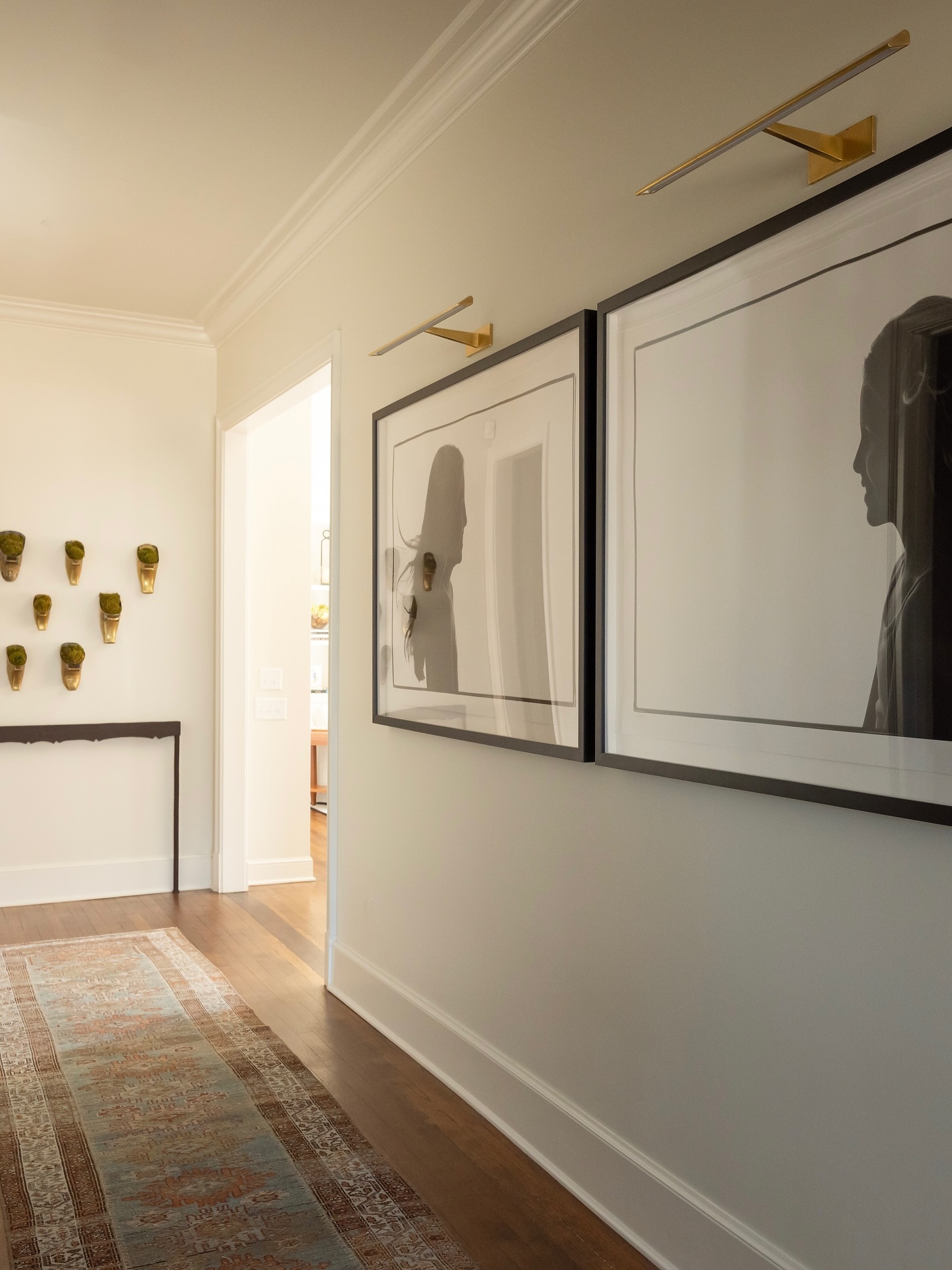 A hallway filled with heart and history. This project will forever be one of my most cherished.
Interior Photography: @jennifer.saltsman.photography
Fine Art Portraits: @allisonrodgersphotography
#fineart #portrait #portraits #portraitphotography #art #vintage #vintagedecor #homedesign #vintagerug #antiques #homedesign #interiordesign #interiordesigner #homedecor #homedetails #interiors #artwork #homeinteriors #interiorinspo #lovemyclients