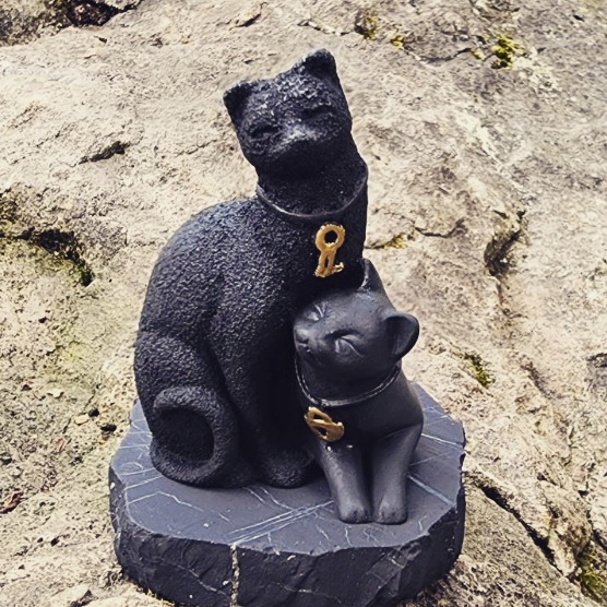 🐾✨ Adorno de Shungita “Gatitos Místicos” ✨🐾
Transformá tu espacio con la ternura y la protección de nuestros adorables gatitos de shungita. Cada figura está tallada a mano en auténtica shungita de Karelia, combinando diseño entrañable y energía natural.
🌟 Características:
* **Tamaño ideal**: 6–8 cm, perfecto para tu escritorio, biblioteca o mesita de luz.
* **Acabado pulido**: brillo suave que resalta la profundidad del negro.
* **Detalles expresivos**: cada gatito refleja curiosidad y serenidad, con suaves curvas y rasgos definidos.
🔮 **Beneficios energéticos**
* Escudo contra radiaciones EMF: neutralizan las ondas electromagnéticas de tu entorno.
* Purificación del ambiente: la shungita filtra energías densas, aportando armonía y tranquilidad.
* Conexión intuitiva: la figura de gatito despierta tu lado instintivo y amoroso, potenciando tu bienestar emocional.
🐱 **Ideas de uso**
1. Colócalo al lado de tu ordenador para un compañero protector durante tu jornada.
2. Úsalo en tu altar o rincón zen para invocar calma y curiosidad positiva.
3. Regálalo a un amante de los animales y las energías naturales: ¡un detalle que cuida el espíritu!
✨ “Tu espacio de bienestar natural” ✨
#Shungita #GatitosMísticos #BienestarNatural #ProtecciónEMF #ShungiLife #DecoraciónZen #EnergíaPositiva