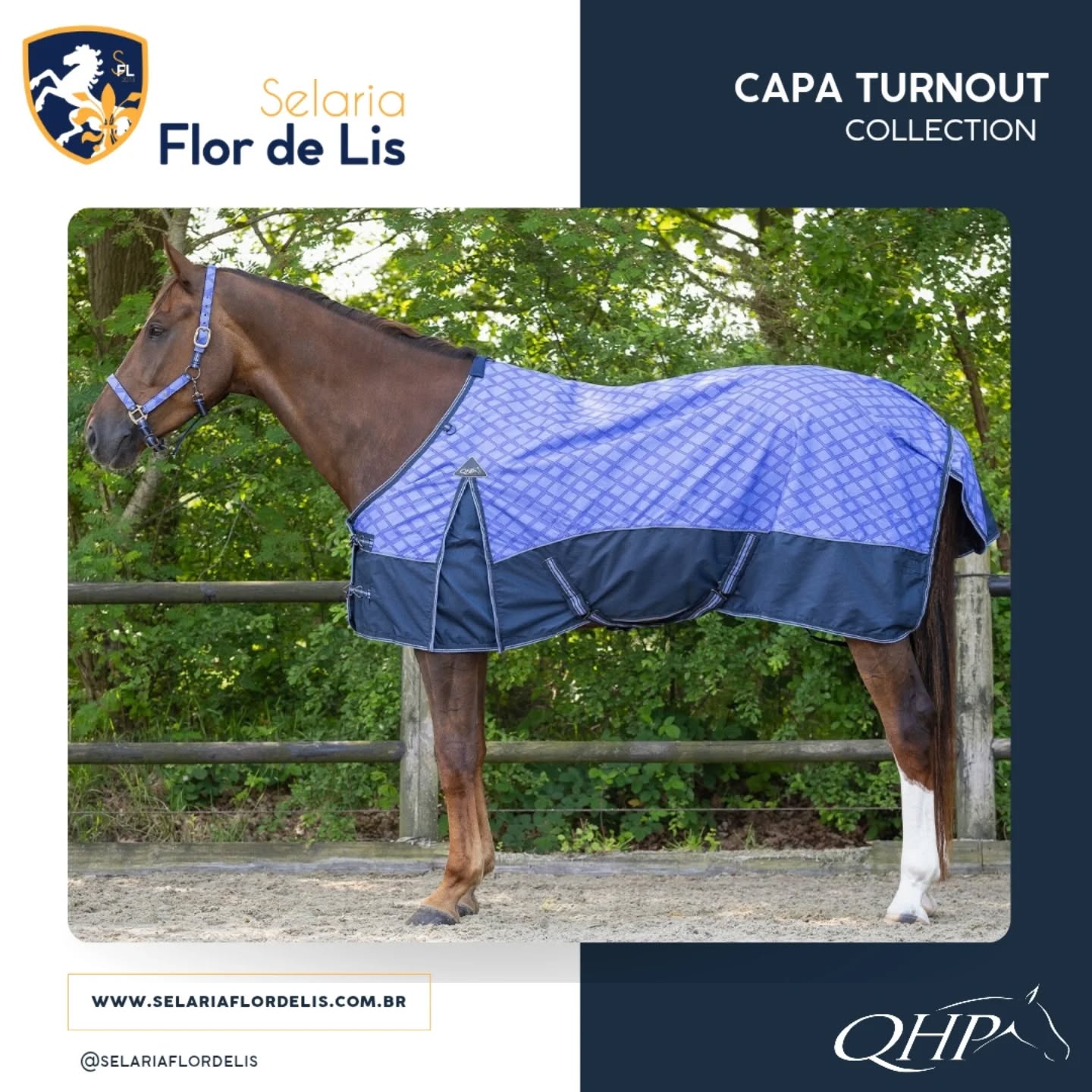 Capa Turnout Collection
Tecido externo impermeável, forro em nylon