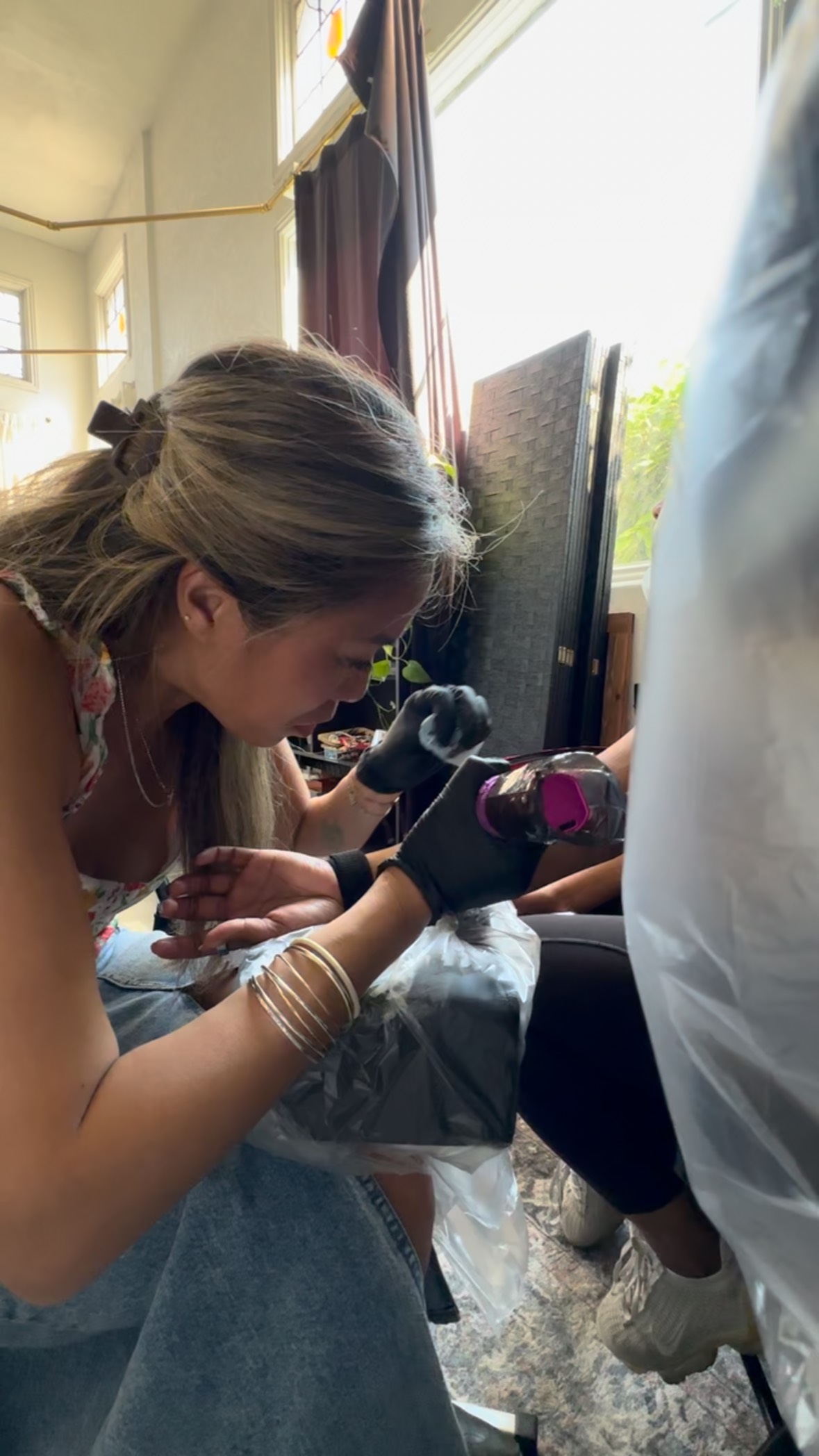 Sticker tattoos at the summer market last weekend with the @kapwa.ink team. I was there to pierce and was fortunate enough to do a few tattoos as well.
This market was so fun to be a part of, thank you Kristina for inviting me and always supporting my work. Love you!
#fematetattooartist #womensupportingwomen #flashtattoo #tinytattoo #stickertattoo #sanmateotattoo #sanmateo #tinytattooartist #redwoodcity #fostercity #burlingame