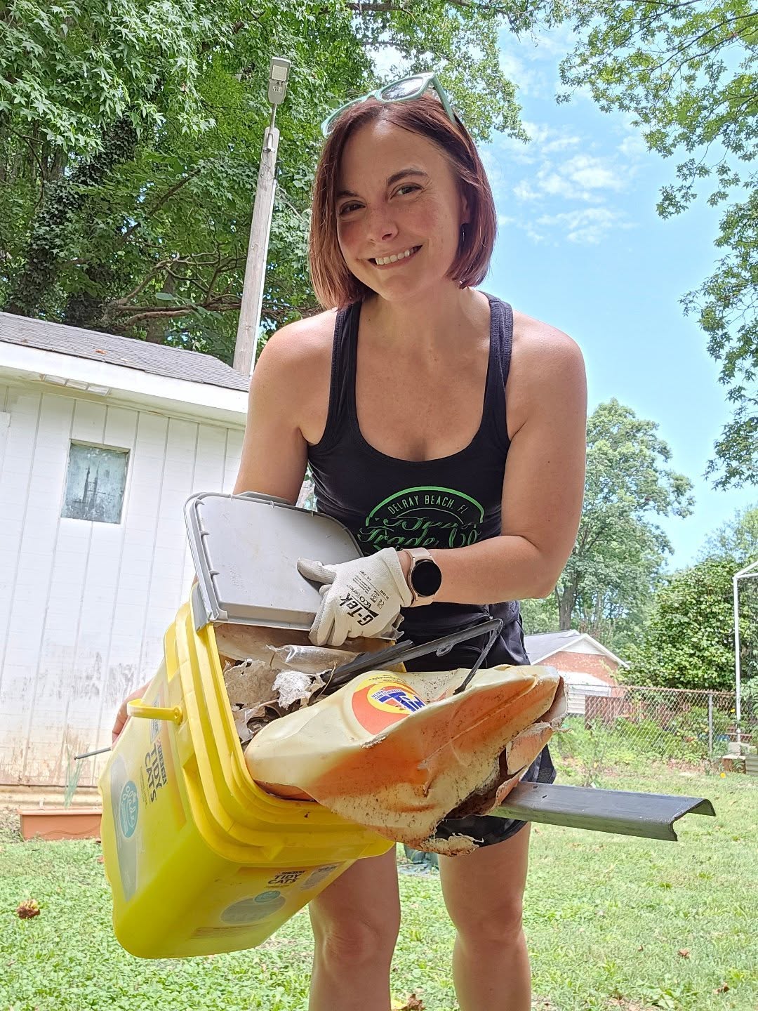 9 pounds.
Too hot for any more details. 🥵
#TrashCleanup #NeighborhoodCleanup #NeighborhoodPride #LoveYourNeighborhood #ProtectOurWaterways #ProtectBirds #KeepNatureWild #CLT