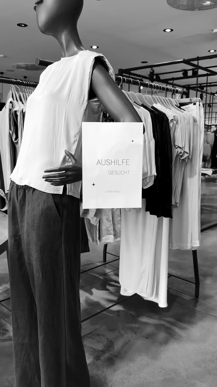 Wir suchen dich! 🤍
Aushilfe im Verkauf (m/w/d)
📍Bornheim
📍Wachtberg-Berkum
Du liebst Fashion und hast ein Gespür für Trends?
Arbeitest gerne im Team und bist flexibel? Dann bewirb dich jetzt – gib direkt im Store oder per Mail deine Bewerbung ab!
info@mode-chris.de
Wir freuen uns auf dich!
Team CHRIS