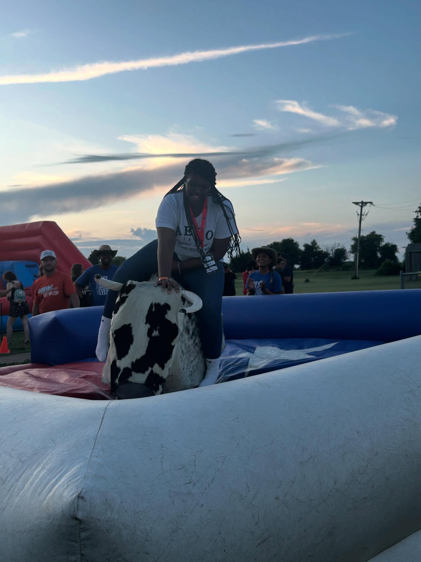 🤠It’s Texas Night Yall…Welcome to teen Camp!!! ⭐️ where the stars at night are big and bright! #teencamp’25 #LivingItOut #CH’25