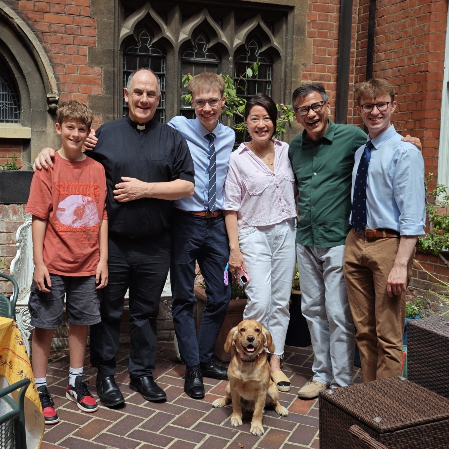 Thank you to Jemane for cooking yet another delicious meal on Sunday! St Matthew's is blessed with a veritable army of talented chefs, a Michelin star among London's churches.
We have two more Sunday lunches to look forward to this July - this Sunday Indian cuisine by Jessie, and culminating with a Caribbean feast by Ferris on the 27th.