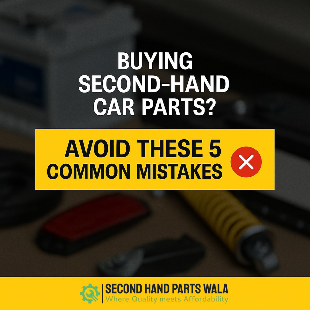 🚗 Thinking of buying second-hand car parts online?
WAIT! 😨
Don’t make the same mistakes thousands of people do daily.
We’ve broken down 7 CRITICAL tips to protect your money & car!
From spotting fraud sellers to identifying real OEM parts — this is the only guide you’ll ever need. 🔧✅
✅ Real Advice from Industry Experts
✅ Trusted by 400+ Happy Car Owners
✅ India’s #1 Online Marketplace for OEM Parts
Swipe through the post → Save it for later.
And if you still feel confused, we’re just a DM away. 📩
📦 PAN India Shipping | 💯 Quality Guaranteed | 🛠️ OEM Specialist
#secondhandpartswala #oempartsindia #carpartsonline
#usedcarparts #carrepairindia #mechanictips #autocareindia #carmodsindia #instacarindia #instamechanic #carhacksindia #toyotamods #fortunerindia #crystaindia #viralcarreels
#carcarousel #cartips #autopartsmarketplace #swipeworthypost