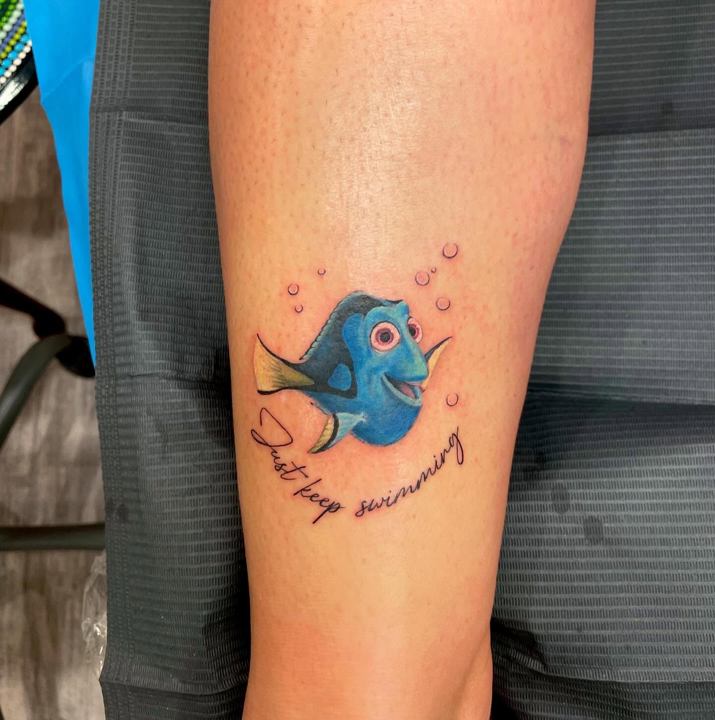 Just keep swimming ๐ ๐ชผ
Love this little Dory ๐ฉต
#ottawa #tattoo #ottawatattoo #kanata #dory #disneytattoo