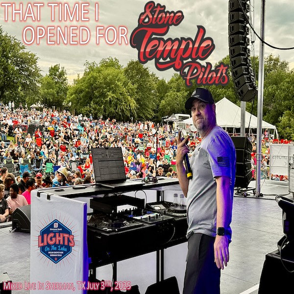 18,850 people. One stage. One moment I’ll never forget. Opening for Stone Temple Pilots was the biggest night of my career — and now you can hear the full live set.
This mix is what happens when you blend classic rock, throwback hip hop, 80s/90s bangers, and country remixes… and throw it all down in front of a stadium crowd.
No redos. No edits. Just pure, raw energy — captured live.
If you love open format DJing that doesn’t follow the rules, this one’s for you.
Hit the link in bio to stream the full set on Mixcloud.
Tag a friend who lives for a good throwback.
Save it. Share it. Let me know your favorite moment.
Thank you to everyone who helped me get here. This one’s special.
— DJ Midnite
#djmidnite #stonetemplepilots #livedjset #openformat #mixcloud #classicrockremix #hiphopthrowback #countryremix #stadiumvibes #throwbackenergy #djlife #musicthatconnects #arkansasdj #travelingdj #underarmourshirt #underarmour #underarmourcurry