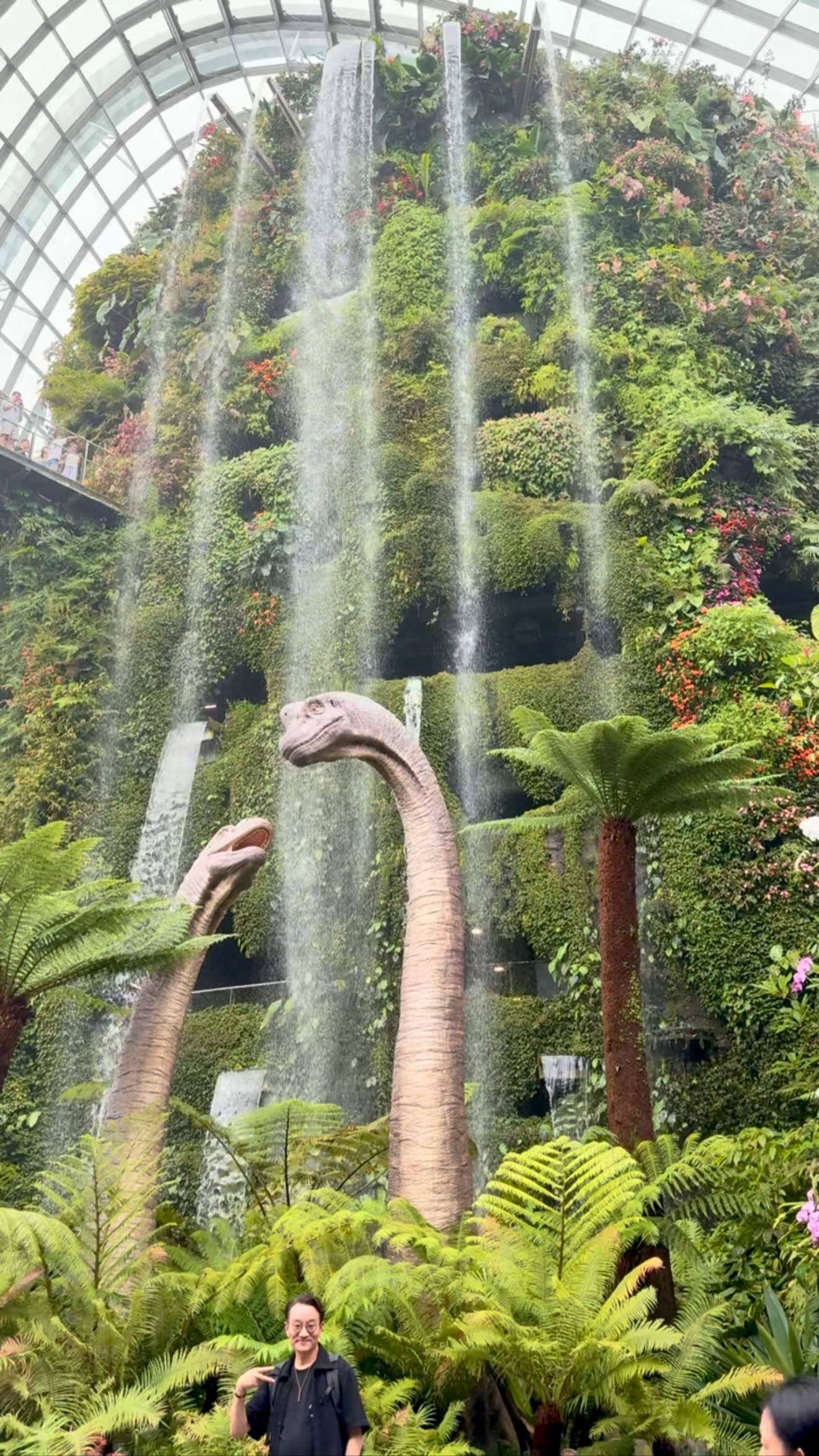 Cloud Forest Jurassic Park Exhibit 🦖🌿
Jurassic vibes: activated.
The Cloud Forest’s new Jurassic Park exhibit is like stepping into a Spielberg fever dream — mist, roars, and life-sized dinos lurking in the foliage.
A casual stroll turned into a prehistoric safari real quick.
Singapore, you wild.
🦕🦖☁️ #WhereTheTukAmI #CloudForest #JurassicJungle #SingaporeDinoEdition #TravelTukTales