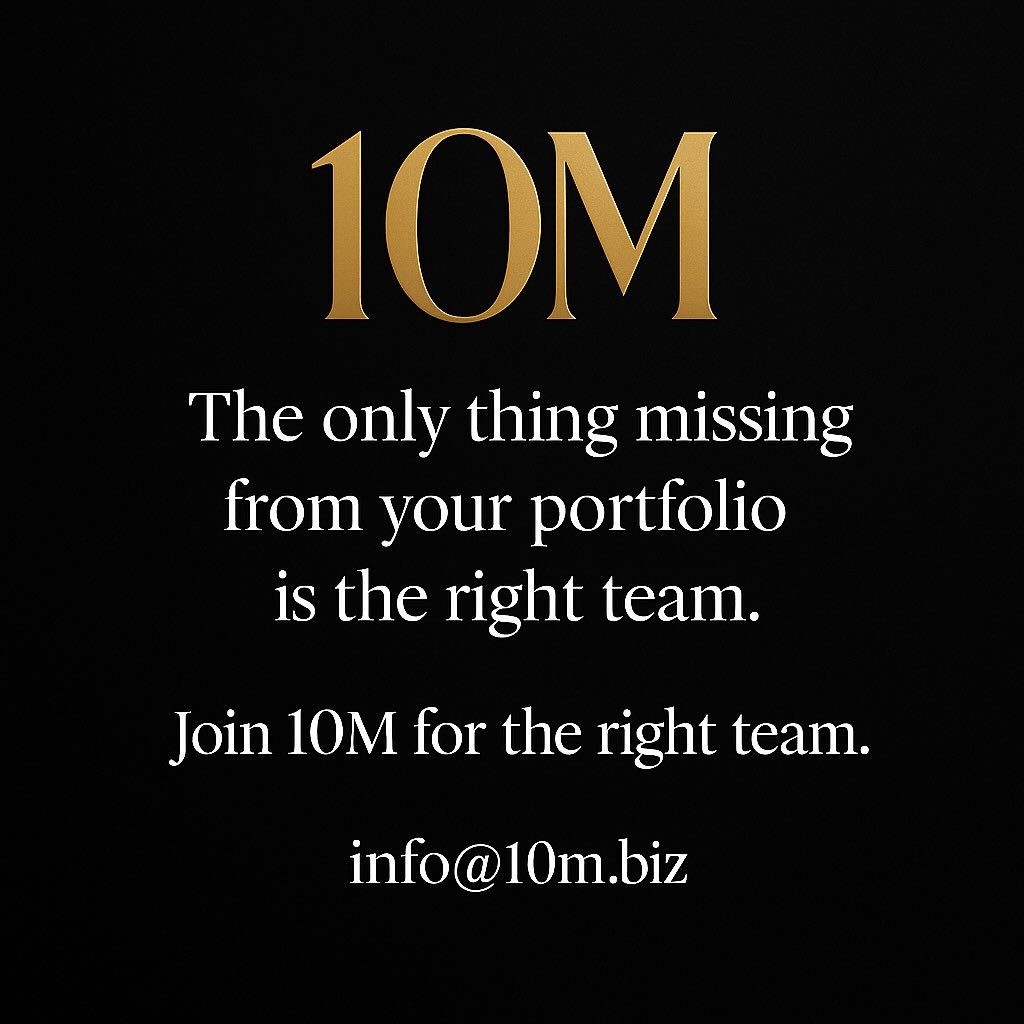 The only thing missing from your portfolio…
Is the right team.
At 10M, we do more than just coach.
We partner. We share. We grow.
We teach you how to actually invest in real estate, build wealth, and support one another along the way.
We are NOT just about properties we are about people.
We celebrate your wins.
We brainstorm through challenges.
We open doors — literally and figuratively!
If you’ve been waiting for the right circle to grow with,
Welcome to it!
📩 Info@10M.biz
Let’s build something real — together.
#RealEstateInvesting #WealthBuilding #Team10M #InvestorCommunity #RealEstateLife #SupportSystem #InvestWithConfidence #WomenInRealEstate #TeamworkMakesTheDreamWork #PassiveIncomeGoals #RealEstateEducation #BuildYourFuture #OwnYourSuccess #10MTeam #LetsGrowTogether