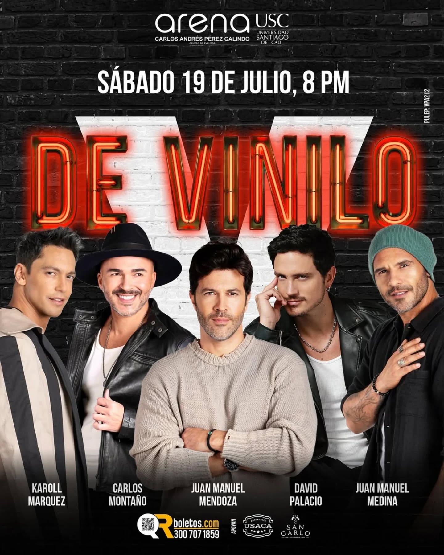 💿 Un espectáculo que mezcla música en vivo, teatro, humor y emociones: eso es V DE VINILO.
Este 19 de julio, la @arenausc será el escenario de una noche inolvidable junto a seis artistas que compartirán historias, canciones y momentos que te sacudirán el alma.
🎶 No es solo un concierto: es una fiesta de géneros, un viaje de emociones y un canto a la vida.
📍 Arena USC
🗓️ 19 de Julio
🎟 Boletos en qrboletos.com @qrboletos
#Concierto #Cali #ConciertosCali #ArenaUSC #OverlineMusic