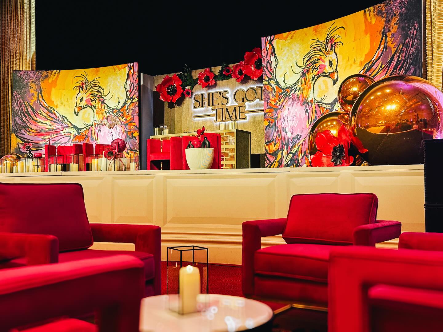 🔥✨ Excited to share that my artwork will be showcased as the official backdrop for the 2025 She’s Got Time Summit! This year’s summit theme celebrates The Phoenix — a powerful symbol of resilience, rebirth, and rising from the ashes stronger than ever. What an honor to visually represent such a bold and beautiful spirit!
Hosted by @shesgottime, lead designer @kelliemathas @crystalclearcreativenola this inspiring event brings together women in sports and business from all over the country to connect, elevate, and lead with purpose. I’m beyond grateful to be a part of this unforgettable moment. 💫
#ShesGotTime #SGTSummit2025 #PappionArtistry #WomenInSports #LiveEventArt #BlackWomenInArt #ThePhoenixRises #ArtWithPurpose #creativewomeninbusiness