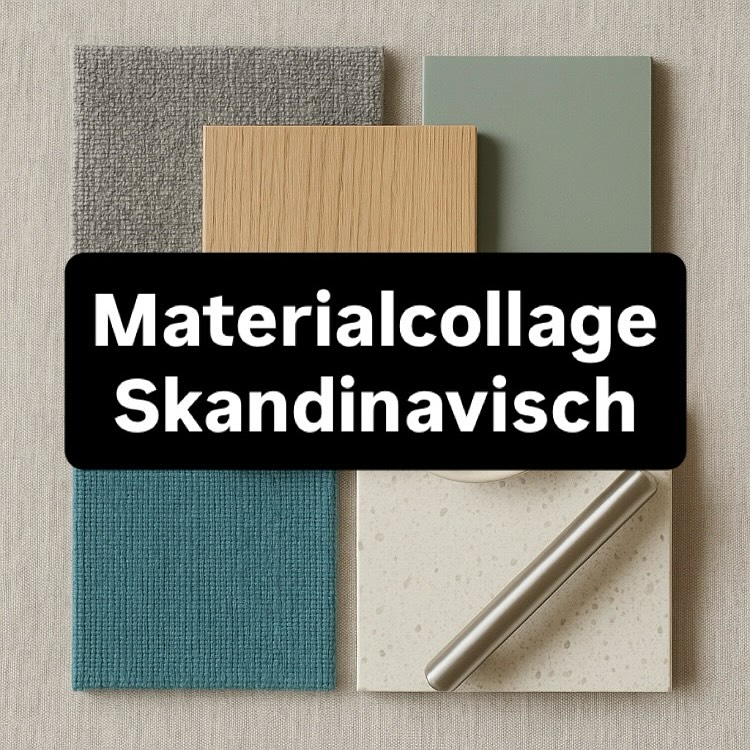 Materialcollage in Skandinavisch: So fühlt sich deinWunschraum in nordisch an🤩
Helles Holz, sanfte Grüntöne, natürliche Stoffe und matte Oberflächen.
Diese Materialien bringen Ruhe und Leichtigkeit in den Raum.
Genau richtig für alle, die Klarheit und Gemütlichkeit lieben.
✨ Kleiner Interior-Tipp:
Mit 5–6 abgestimmten Materialien und Farbigkeiten lässt sich ein stimmiges Einrichtungskonzept entwickeln. Gerade in offenen Wohn-Essbereichen lassen sich damit fließende Übergänge schaffen. So fällt die Auswahl leichter und der Raum wirkt wie aus einem Guss.
Was würdest du bei dir umsetzen?
Boden, Möbel oder Textilien?
Kommentiere dein Lieblingsmaterial!
📌 Speichern für dein nächstes Raumprojekt
🔁 Teilen mit Menschen, die ihren Wunschraum gestalten wollen
#deinWunschraum #SkandinavischEinrichten #Materialcollage #InteriorKonzept #Wohninspiration #MoodboardLiebe #WenigerAberBesser