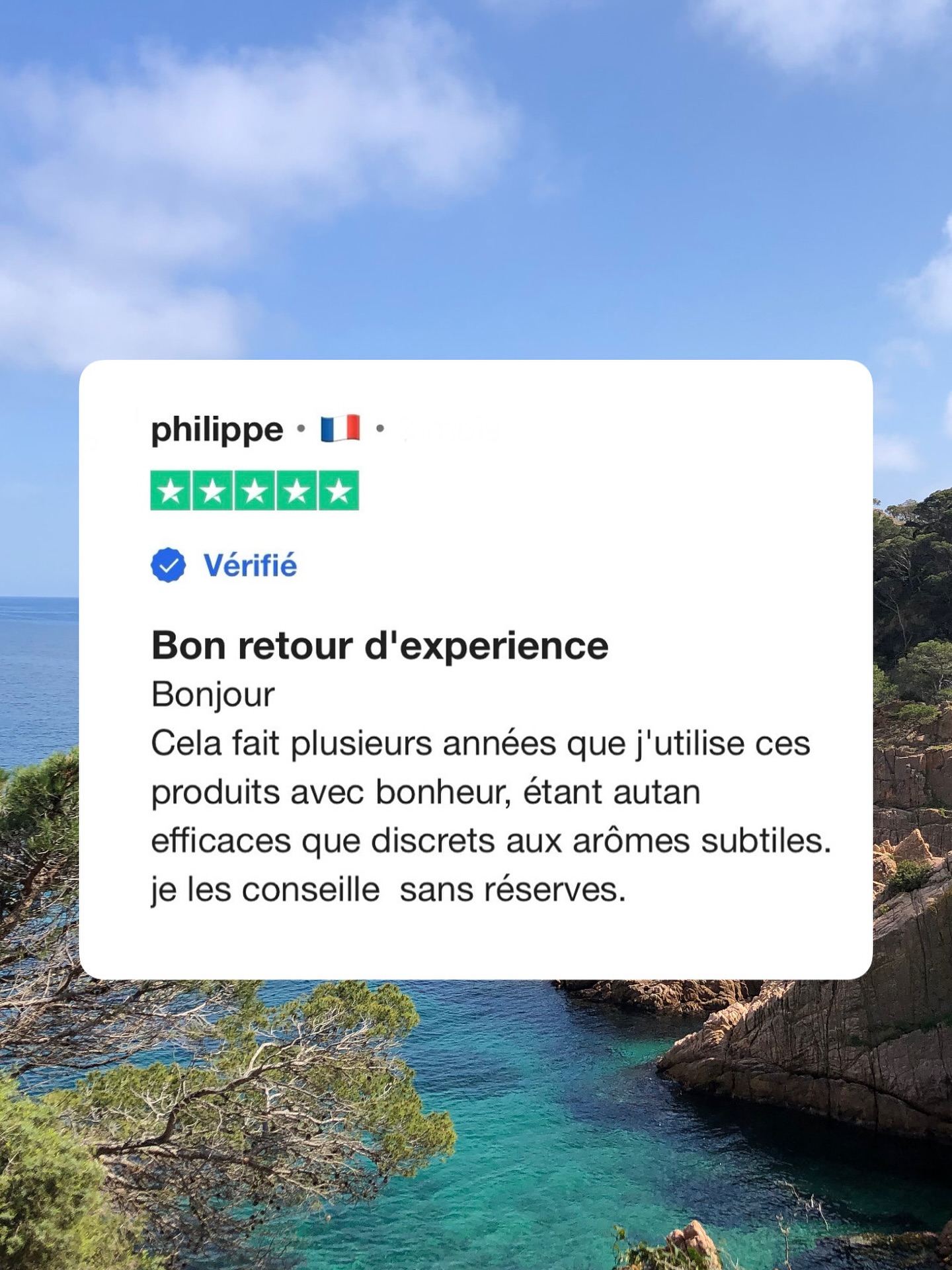 Merci Philippe 💜
Des années de fidélité et de confiance,
ça nous touche énormément ✨
Des soins discrets, efficaces, aux arômes subtils… tout ce qu’on aime formuler chez Inipi
#savonnerieinipi #savonartisanal #deodorantnaturel #savon #savonnaturel #natureetprogrès #cosmetiquenaturelle #cosmetiquebio