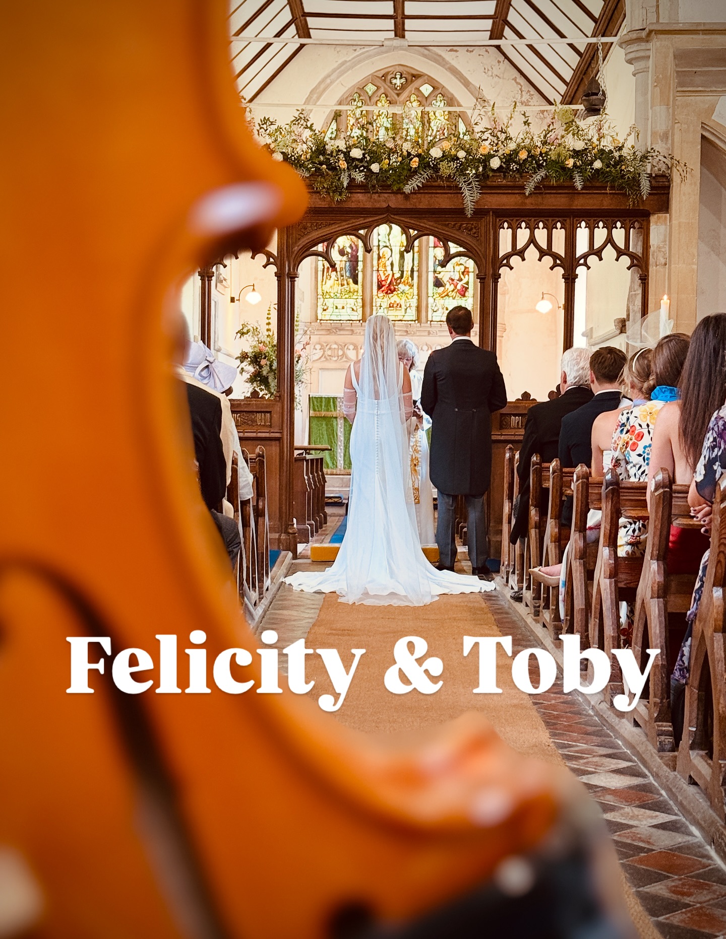 Congratulation to FELICITY & TOBY on your beautiful wedding day at St Andrews Church in High Easter. 😍
A super romantic wedding, with live musicians and bell ringers throughout the entire church service. It was just absolutely gorgeous and I would like to send you both a huge thank you for having me. 🎻🥰
#weddingviolinist #weddingmusic #wedding #chuchweddings #essexweddings #essexviolinist