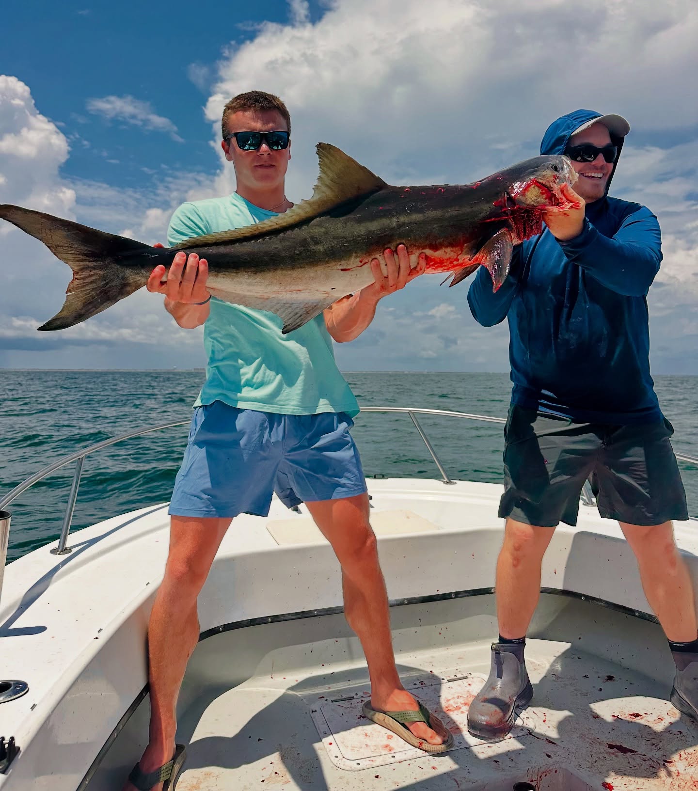 #bigfishhappen Congrats Tommy on your 50” 35lb Cobia!!! Great job start to finish on this fish!!! What a day!!!
•
•
•
💻www.nev-r-enufsportfishing.com
☎️609-254-2763
➡️neverenuf2@aol.com
#nevrenuf #nevrenufsportfishing #fishingcharter #avalon #newjerseyfishing #avalonnj #coolerbyamile #familyfun #fishing #fish #cobia #cobiafishing #summerseason #summer2025 #fishingreport #catchoftheday #ocean #fishingtrip #gonefishing #newjersey #jerseyshore #keepers #freshcaught #dusky #boatlife #njfish