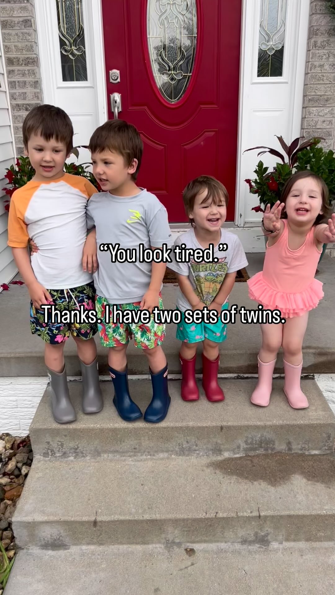 It’s not regular tired, it’s twin tired
#TwinsOnTwins #Twinningtwice #twinstagram #twinsofinstagram #TwinMomChronicles #LifeWithTwins #ParentingTwins #TwinChaos #MomOfMultiples #TwinTired #RealMomLife #ToddlersGoneWild #MultiplesMadness