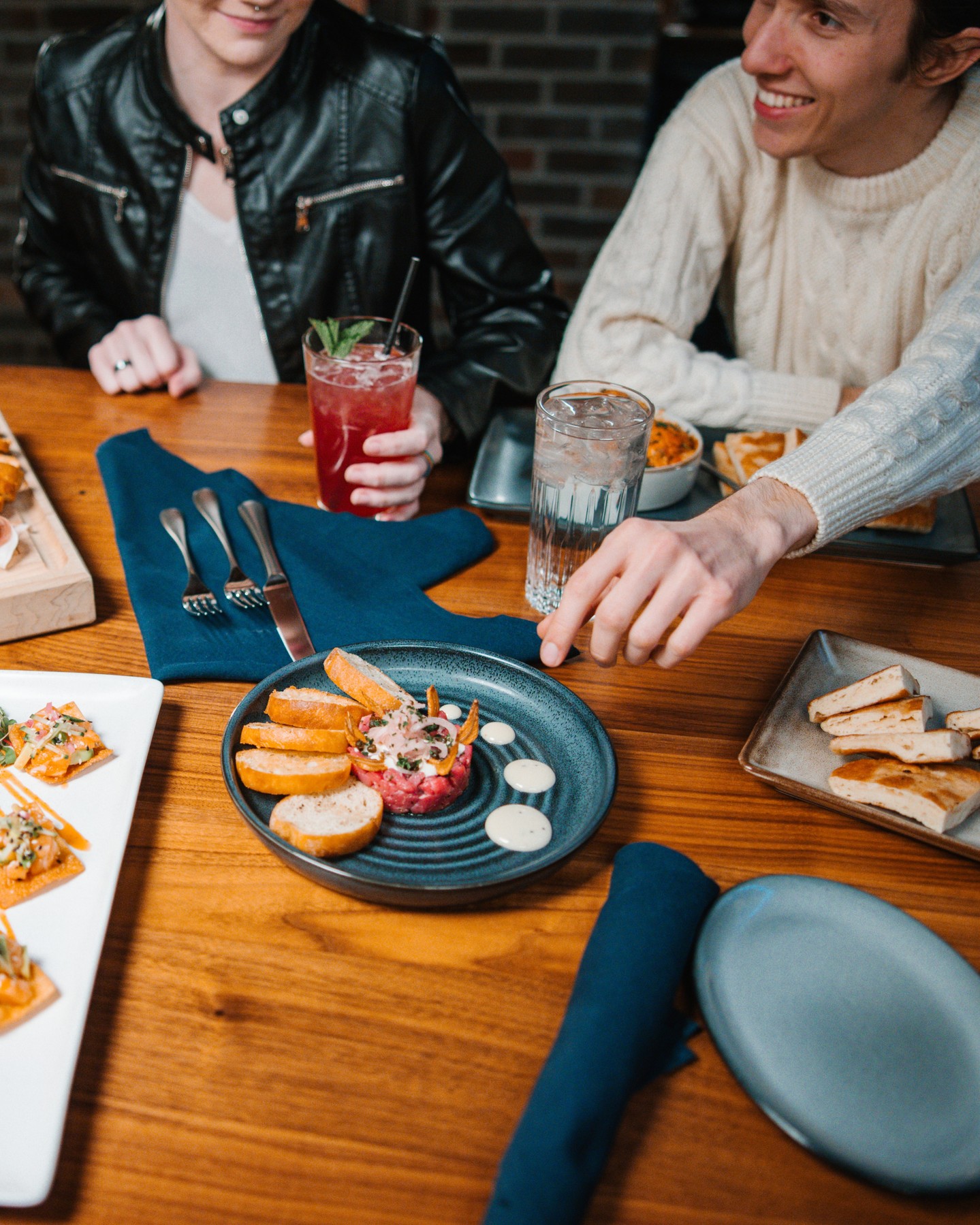 Inspired by a natural propensity for classic duos, Brick and Brine isn’t just a restaurant. It’s a⠀
space of masterful craftsmanship that represents a strong foundation of social connectedness. It’s an intentionally forged experience speaking to both local and visiting guests' desire for warm conversation, savory dishes, and exceptional service.⠀
⠀
Find @brickandbrinekz on the lobby level of the Radisson Plaza Hotel in Downtown Kalamazoo. Reservations are available at brickandbrinekz.com.⠀
⠀
#EatLocalKzoo #FoodieFest #SipSavorVote #WinterCocktailChallenge #DiningOut #FoodLoversParadise #KalamazooFoodScene #FinalWeekendFeast #KalamazooEvents #FoodieHeaven #CheersToKalamazoo #KalamazooFoodies #GoodEatsKzoo #TasteKalamazoo #FoodAndDrink #WeekendEats #FoodieFavorites #KzooCocktails #EatDrinkRepeat #KzooNightOut #Brick&Brine⠀