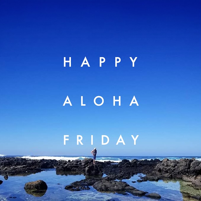 ✨ Happy Aloha Friday ✨🌊🌸🌴☀️
