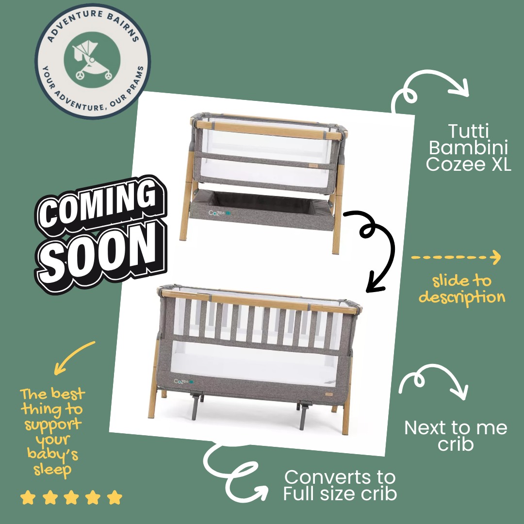 Coming soon! 📢
We are soon offering the Tutti Bambini Cozee XL.
Your stay with family, at a hotel or B&B just got so much easier.
You'll know what we mean if you have ever tried to get your newborn into or out of a travel cot!
Coming to our website soon, available for collection or local delivery. 💻