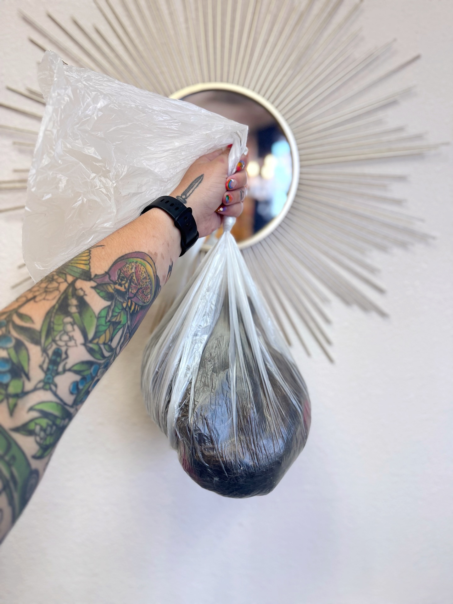 This isn’t just a bag of hair…it’s a bag of ✨your✨ hair!
“But Taylor, why are you keeping our hair?”
Im not keeping your hair, silly. I’m recycling ♻️ it! Back in April I joined @greencirclesalons To recycle 90% (if not all!) of the trash that my salon produces. They will take this 1 lbs of hair and manufactured into sustainable combs, bio-composite plastics like recycling bins, and made into products for humanitarian efforts (like pucks for soaking up oil!).
So a big thank you to everyone who comes and sits in my chair! Just know that your haircut is more than just a haircut. It’s helping reducing the landfills and keeping waste out of water ways. Thank you for choosing to use a green salon, together we are partners for the planet.
#greencirclesalons #greencirclesalon #solasalon #reducereuserecycle #sanmarcossalon #escondidosalon #solasanmarcosredrock