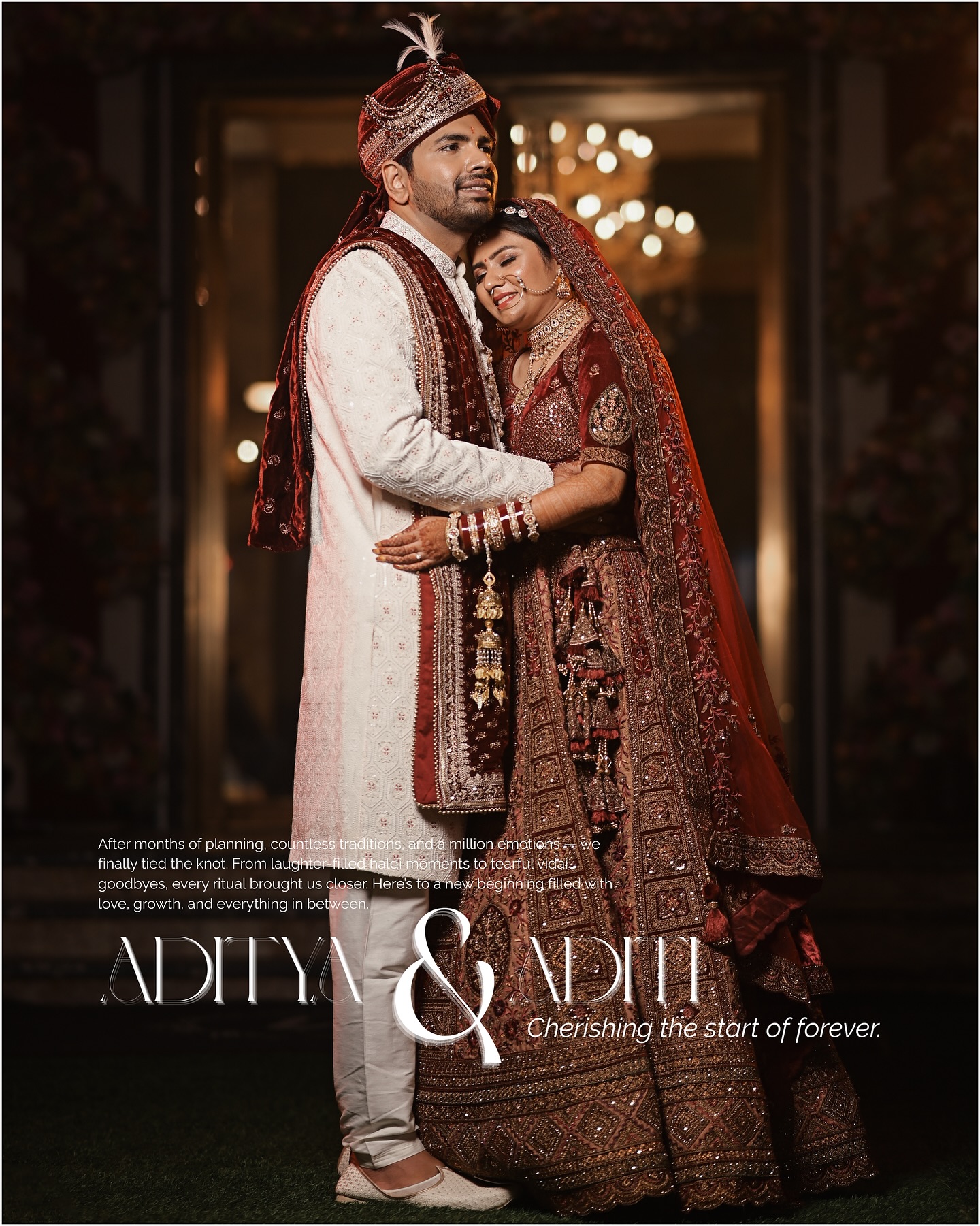 “Symphony of love”
For : @thedynamicstudio
#weddingsbystoriesweaver #storiesweaverteam #storiesweaver #patnawedding #patnaweddingphotography #patnaphotography #weddingphotographersinpatna #patnaweddingphotographer #patnamakeupartist #bestbridalmakeupinmuzaffarpur #bridalmakeuppatna #bestweddingphotographerinpatna #lakmesalondakbunglow