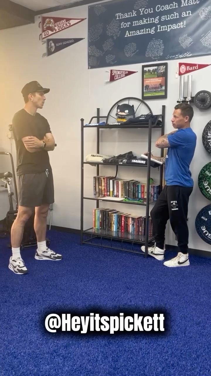 First session with @heyitspickett !