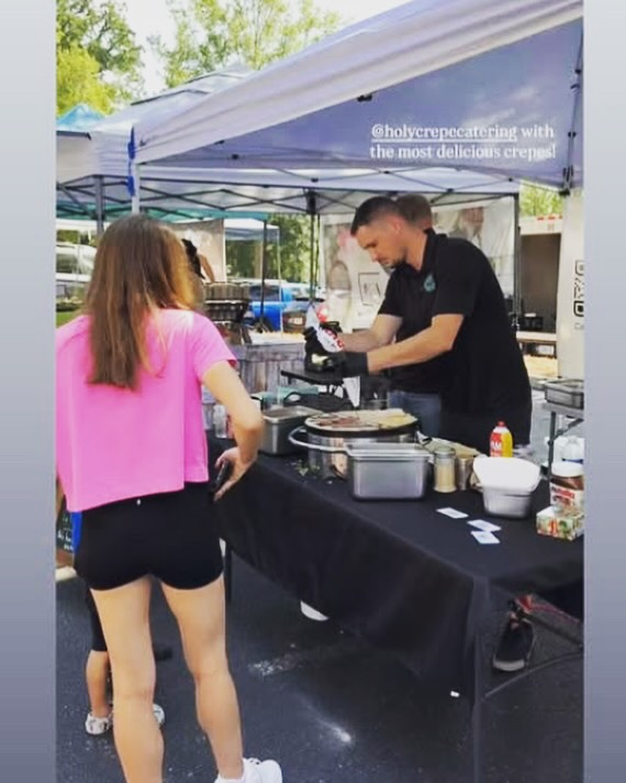 Enjoy a filling and delicious crepe this morning 9-12pm Reynoldstown @reynoldstownfm and 10-1pm Avondale Estate @aefarmersmarket