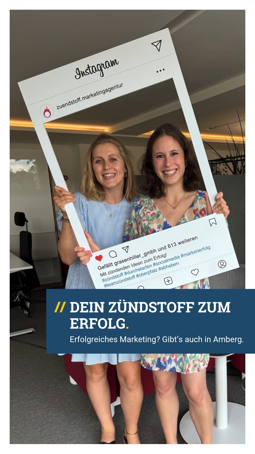 Unsere @zuendstoff.marketingagentur hat schon viele Marken aus Amberg digital stark gemacht, unter anderem @gartenbau_schmausser & @buergerspital_ggmbh_amberg vertrauen auf ihre Social-Media-Betreuung.
Von Storytelling über Design bis Community-Management: Sie holen das Beste aus deinem Auftritt raus. 💥
Neugierig? -> https://www.agentur-zuendstoff.de/leistungen/socialmedia/socialmedia-workshop