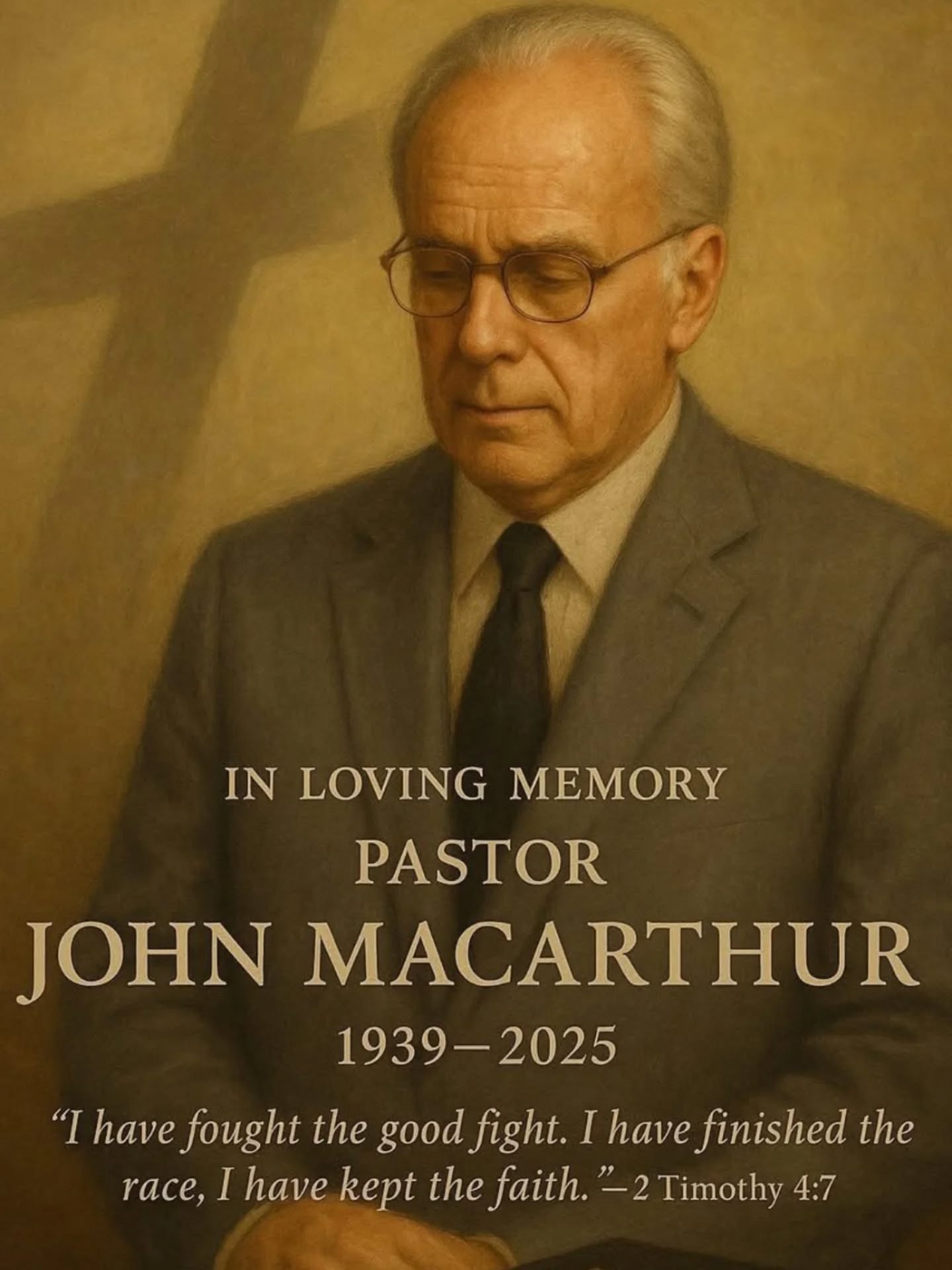 It still doesn't feel real.
Rest in peace, and thank you for all that you've done for our family and so many others. You were like a grandfather to me. I look forward to joining you in heaven and getting to know you even more.