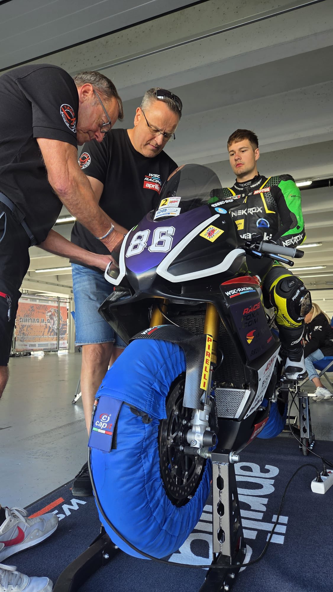 See you in Assen 😎 15.08.-17.08.2025
#wscneussracing #wscneuss #apriliaracing #apriliars660 #aprilia #hockenheimring #tunergp #pstunergp #idmsportbike #idm #idm2025 #assen